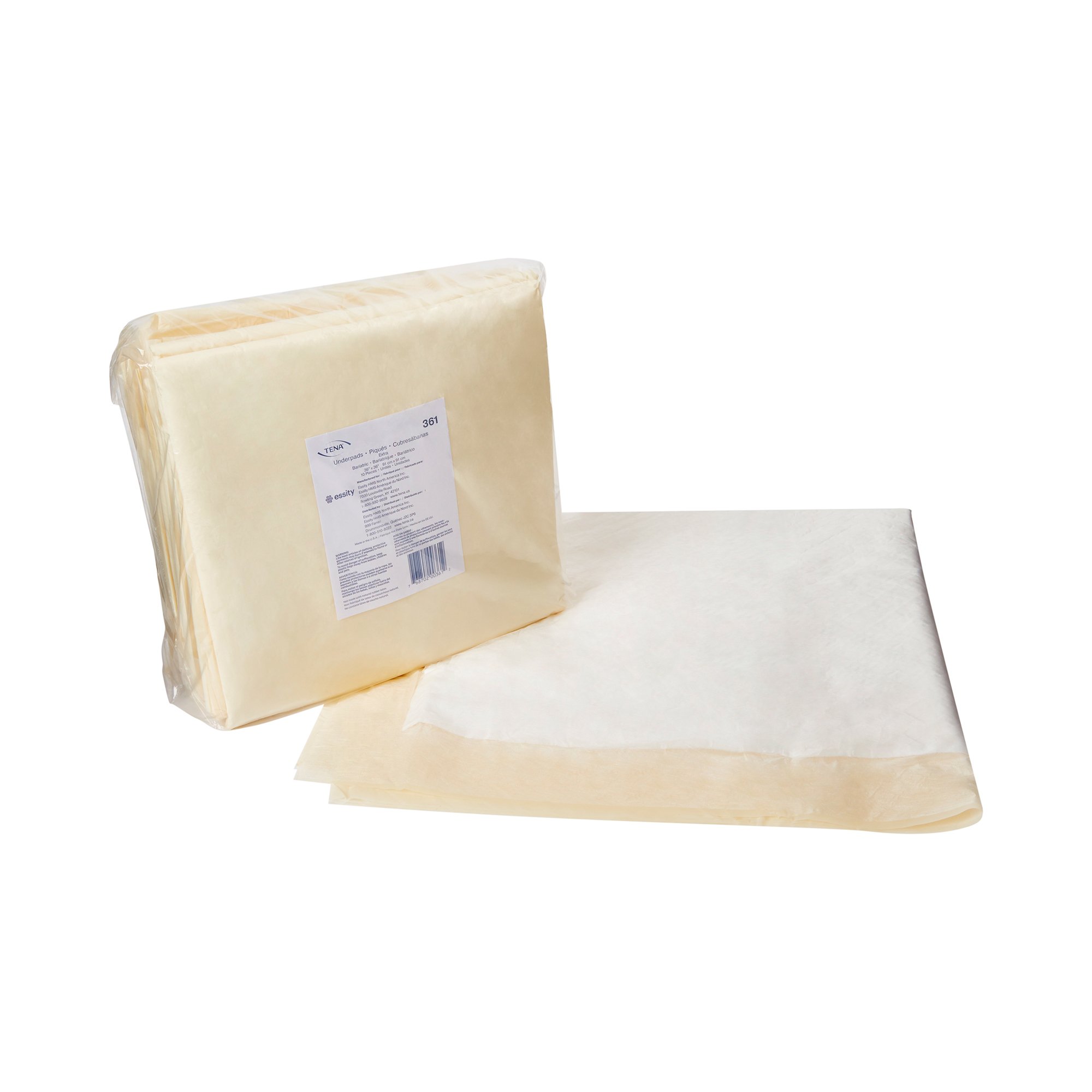 Essity HMS North America Inc - 361 TENA Underpad Extra
