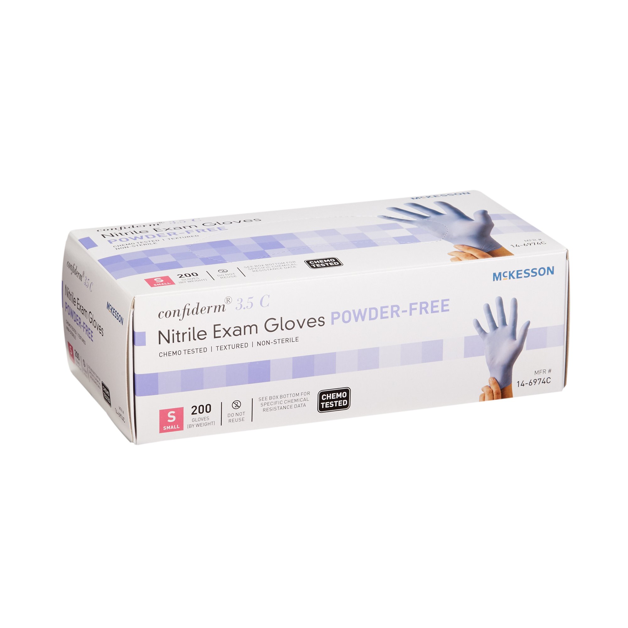 McKesson Brand - 14-6974C McKesson Confiderm® 3.5C Nitrile Exam Glove