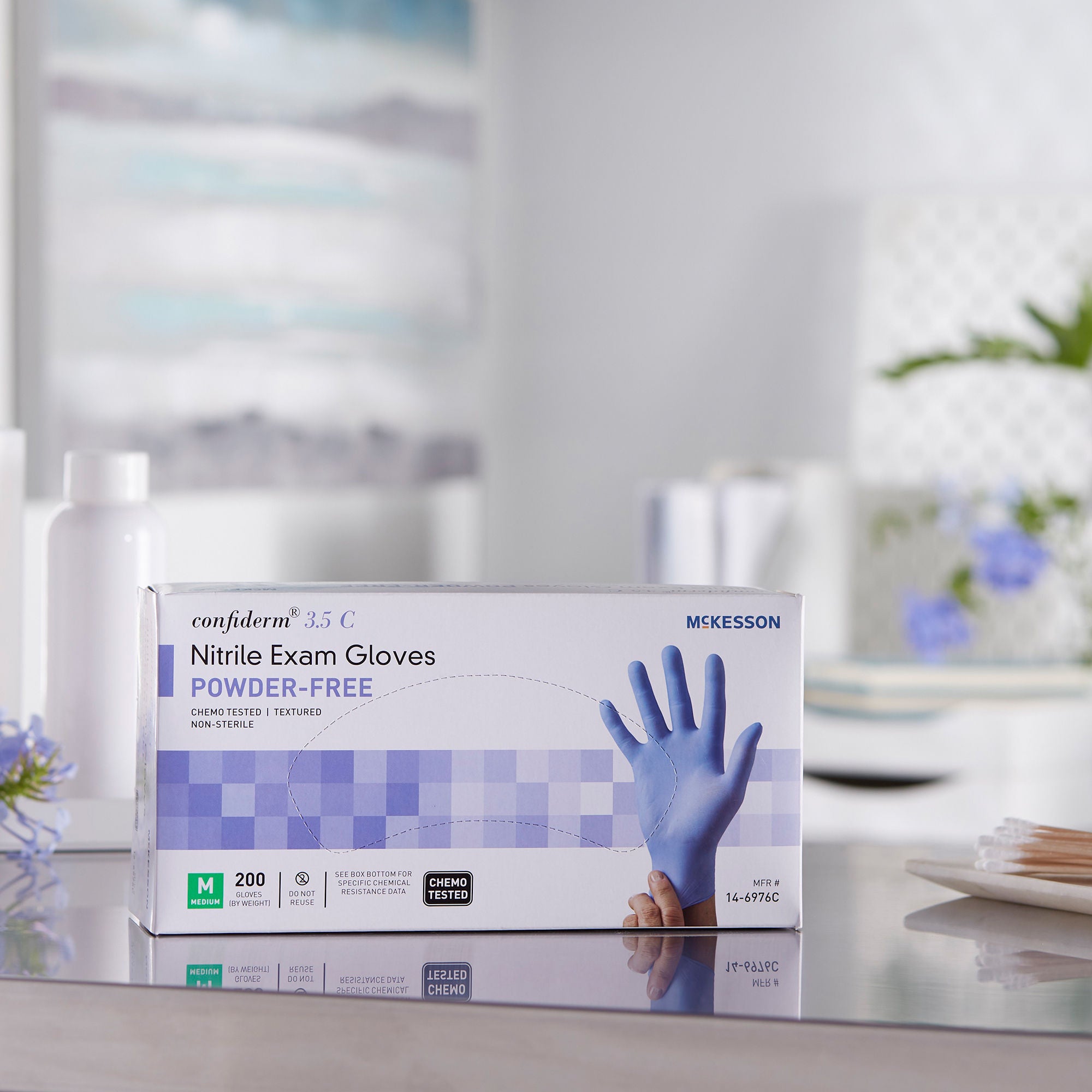 McKesson Brand - 14-6976C McKesson Confiderm® 3.5C Nitrile Exam Glove