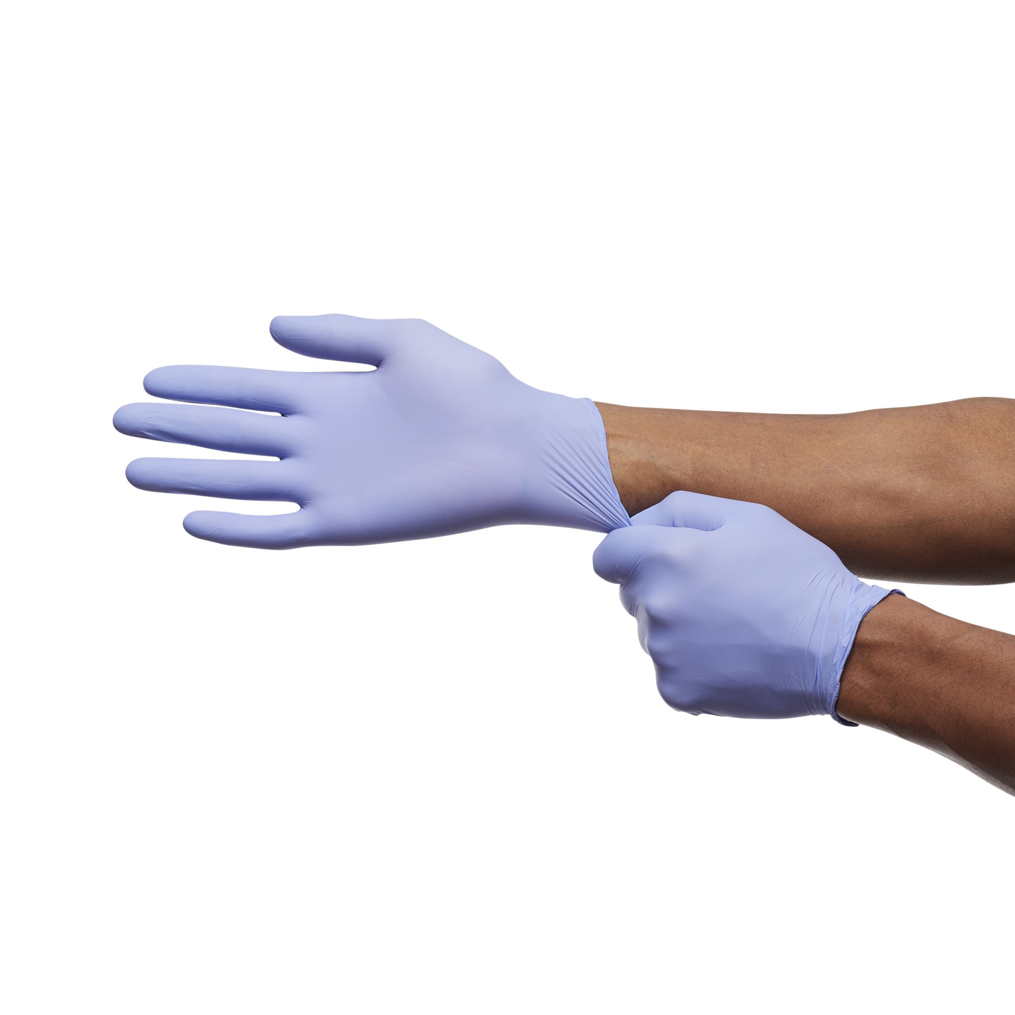 McKesson Brand 14-6978C - McKesson Confiderm® 3.5C Nitrile Exam Glove, Large, Blue - 200/Box, 2000/Case