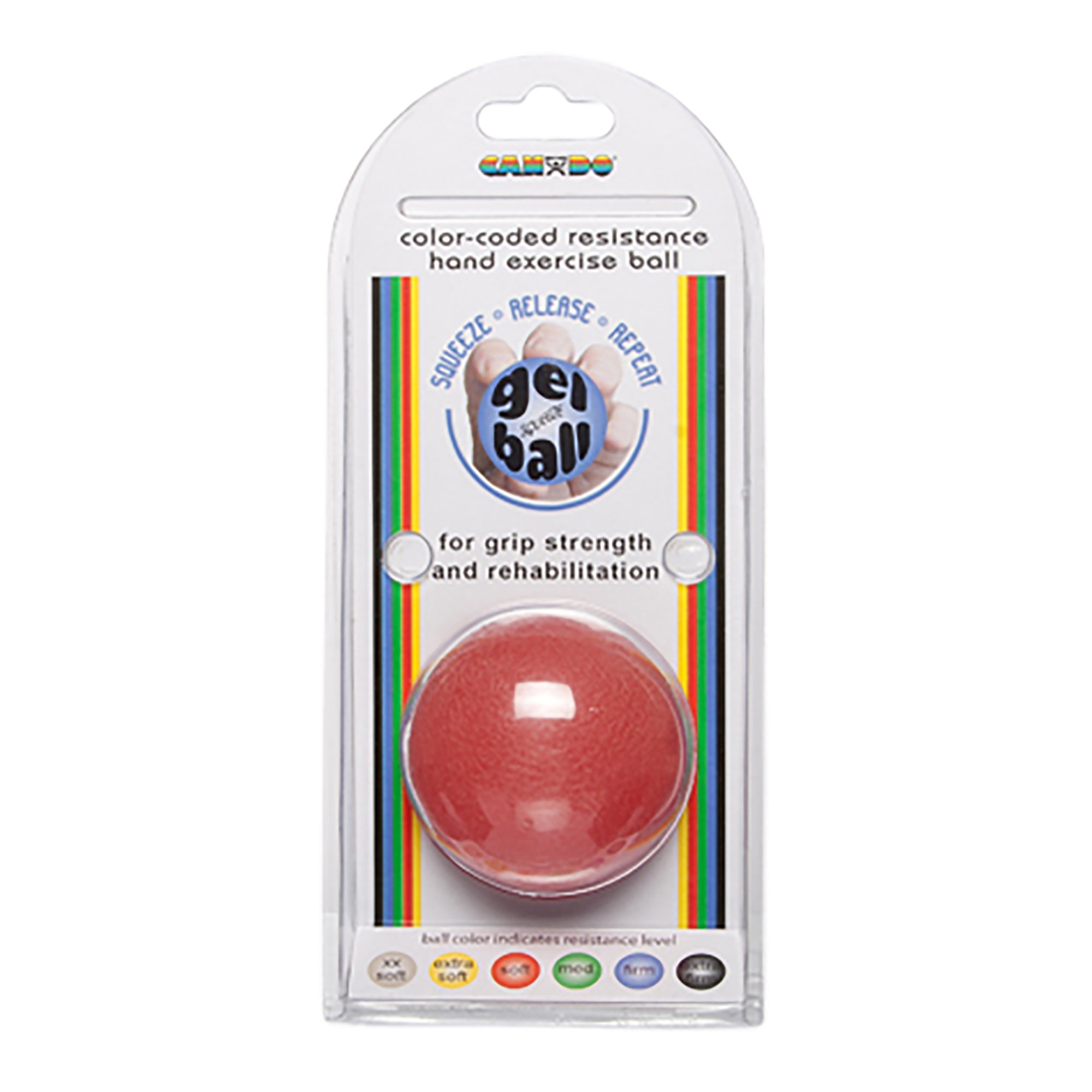 Fabrication Enterprises - 10-1492 CanDo® Standard Circular Gel Squeeze Ball
