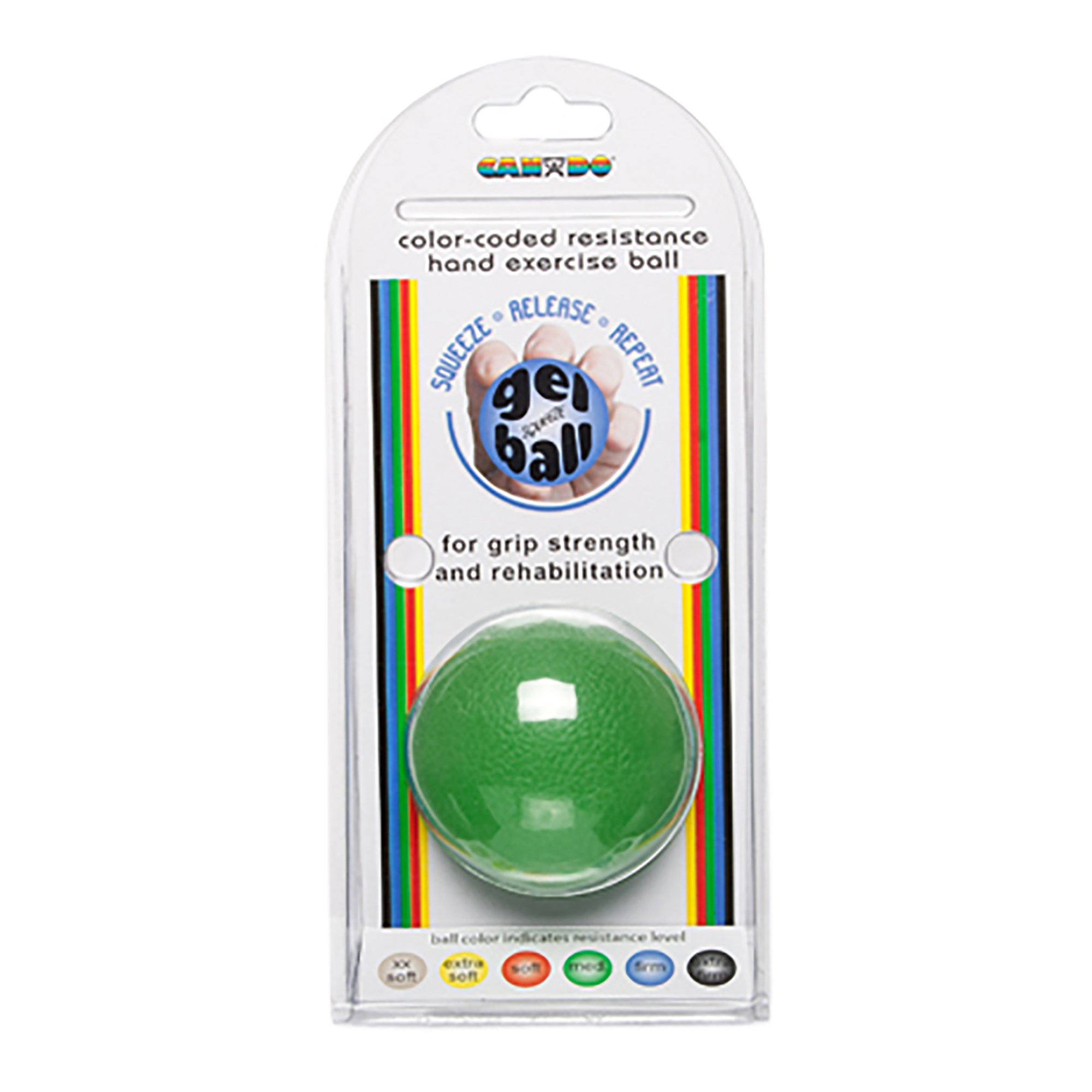 Fabrication Enterprises - 10-1493 CanDo® Standard Gel Squeeze Ball
