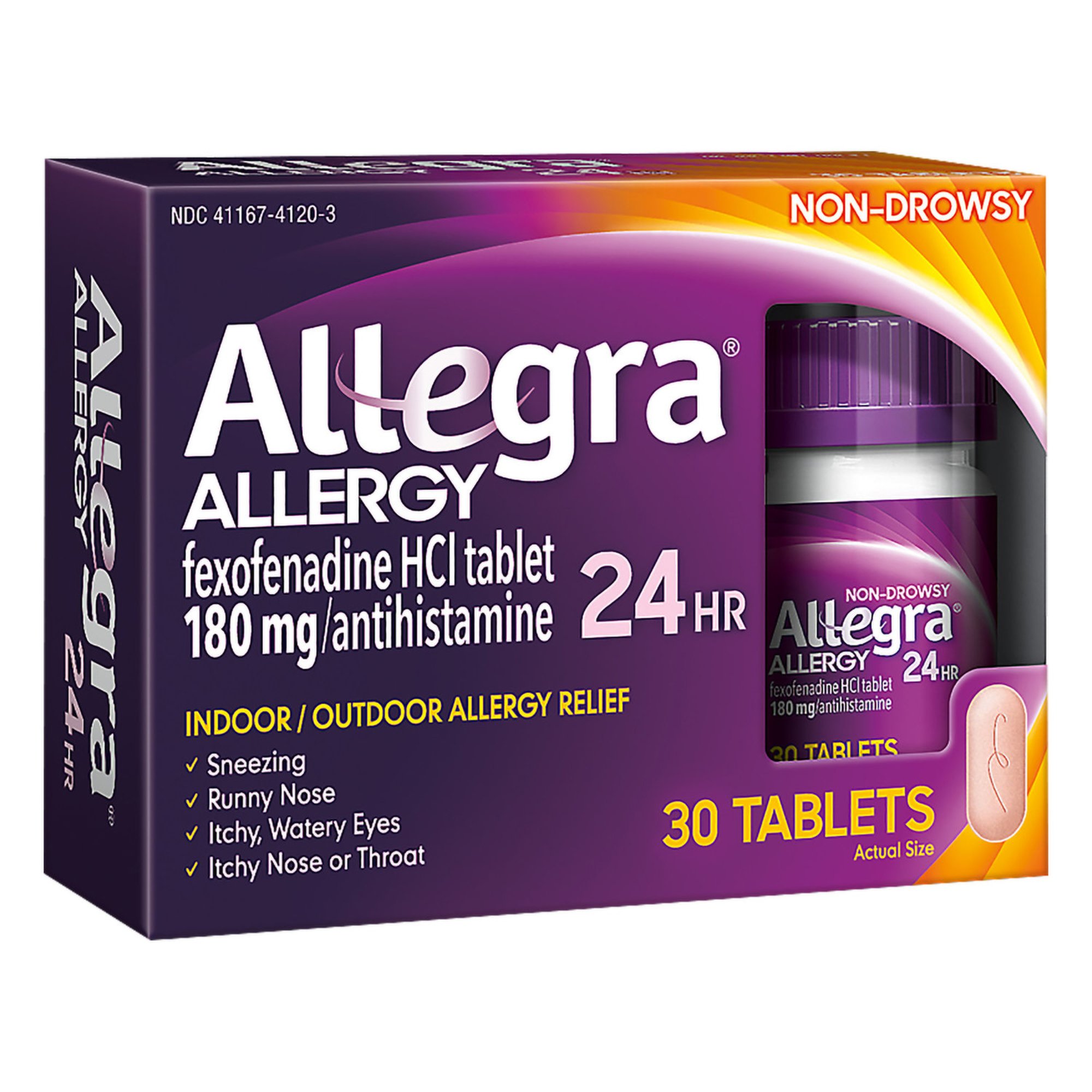 Chattem - 41167412003 Allegra® Fexofenadine HCl Allergy Relief