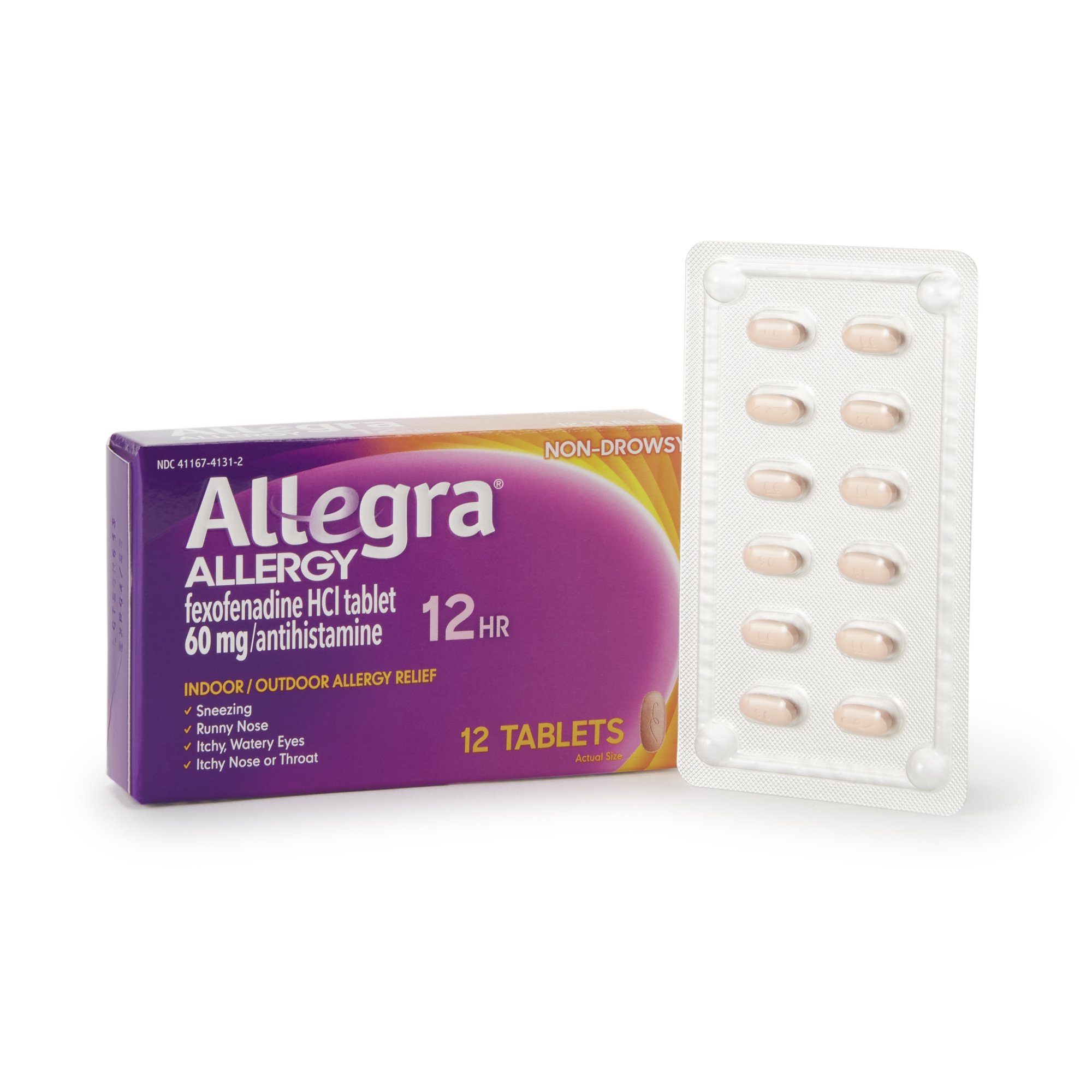 Chattem - 41167413102 Allegra® Fexofenadine HCl Allergy Relief