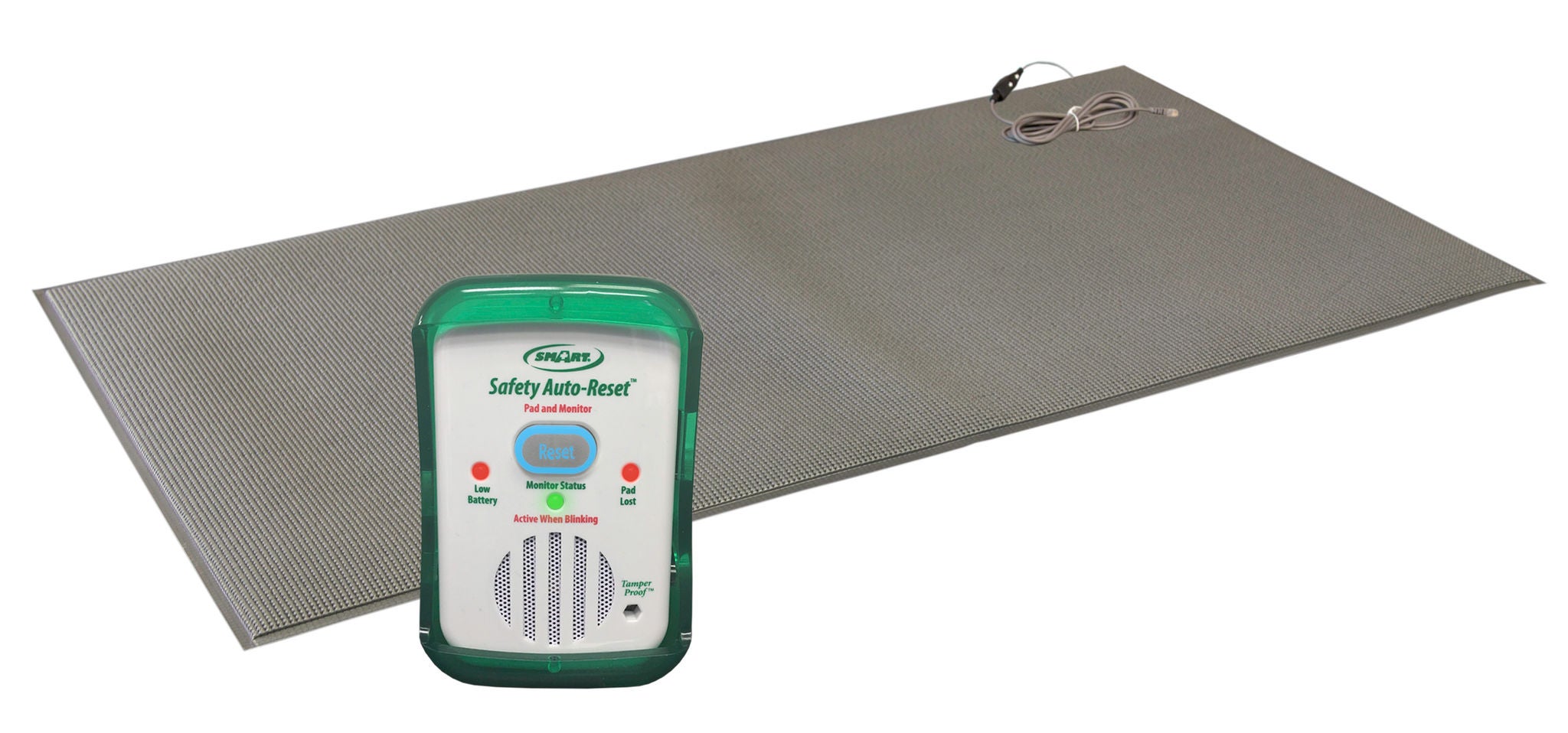Smart Caregiver - SFM7-SYS Alarm System with Sensor Pad Safety Auto-Reset™ 24 X 36 Inch