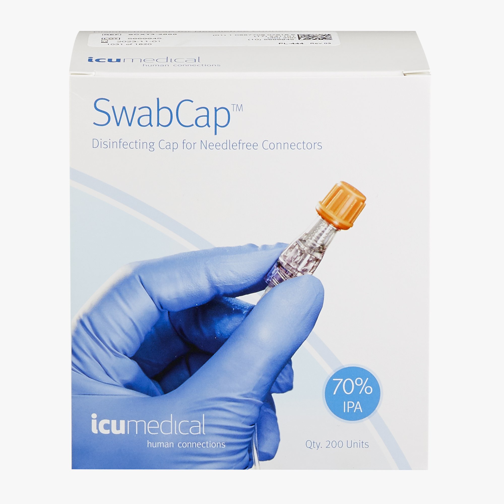 ICU Medical - SCXT3-2000 SwabCap® XT Connector Cap