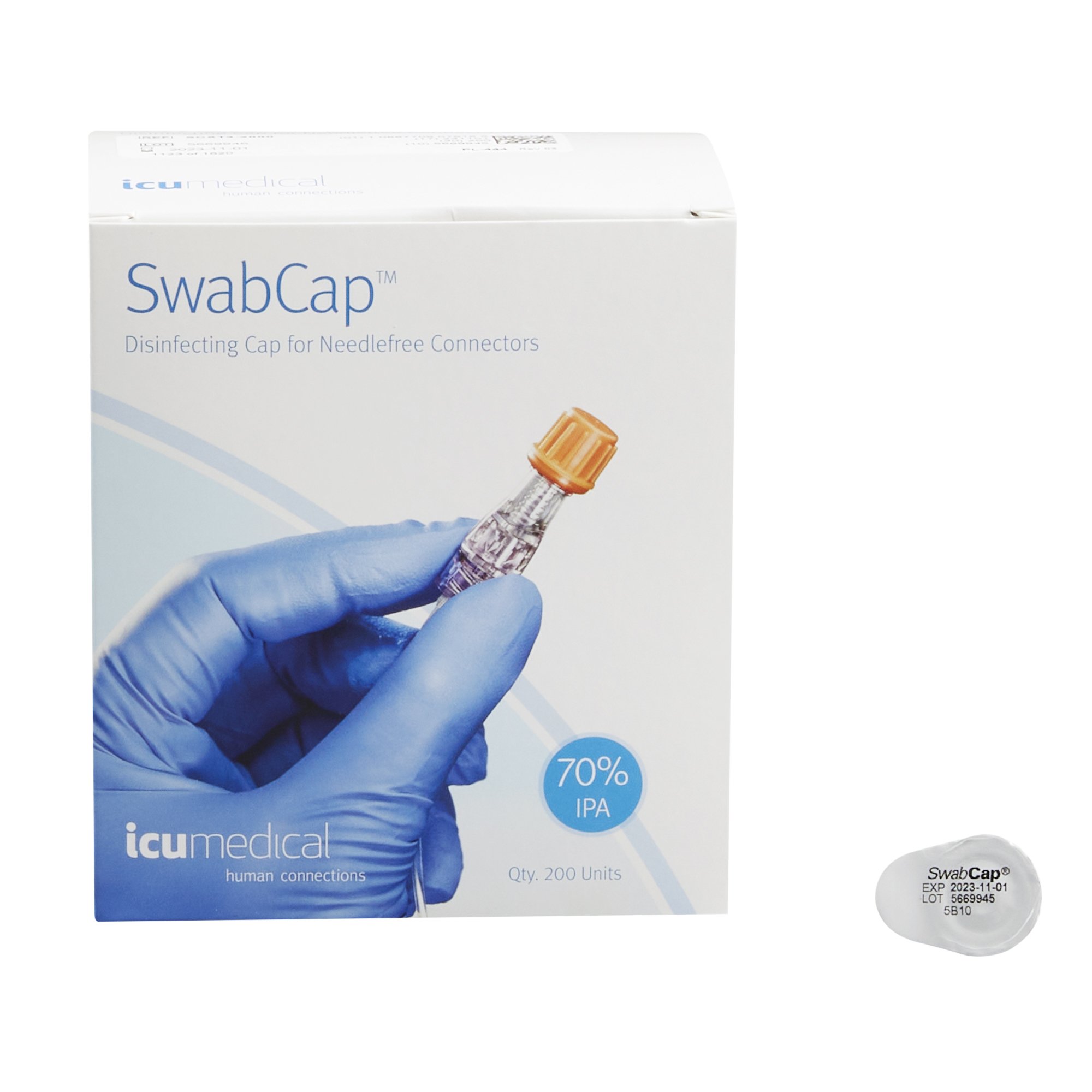 ICU Medical - SCXT3-2000 SwabCap® XT Connector Cap