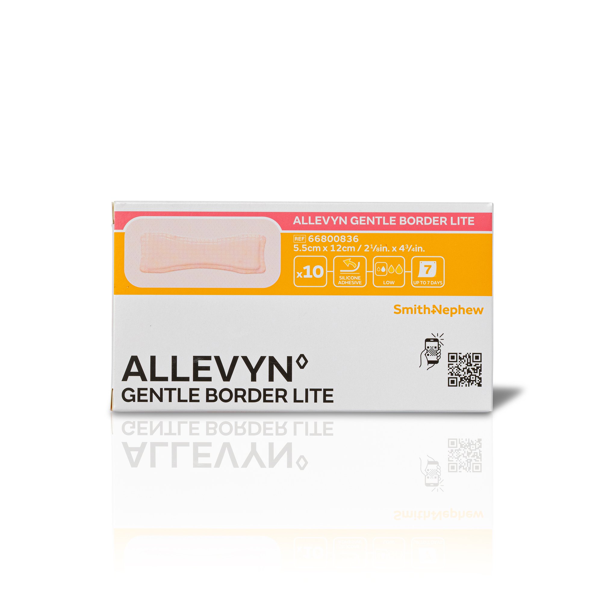 Smith & Nephew - 66800836 Allevyn™ Gentle Border Lite