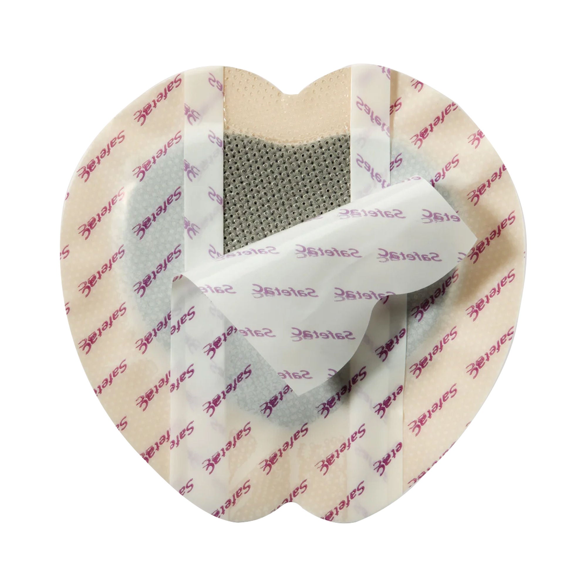Molnlycke - 382490 Silver Foam Dressing Mepilex® Border Ag Sacral Sterile