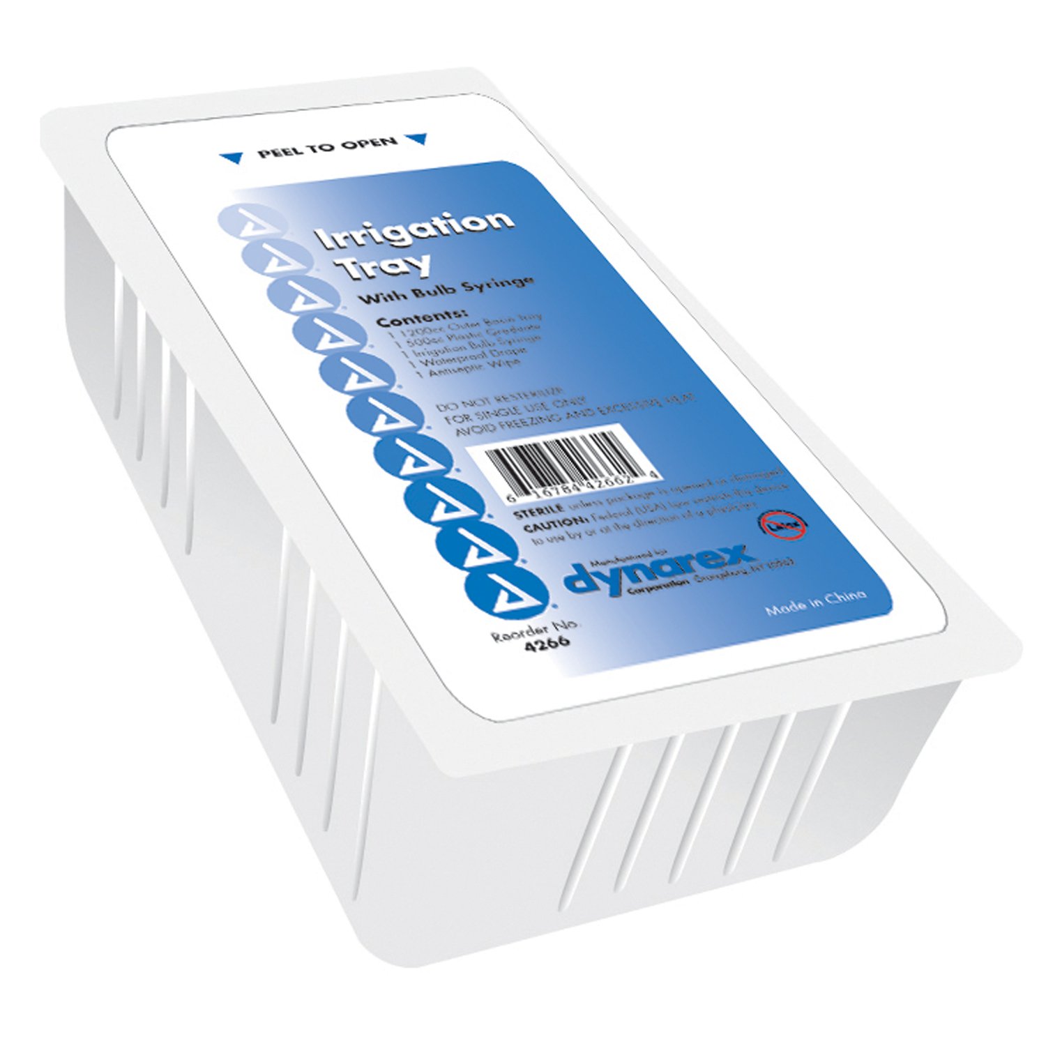 Dynarex 4266 - dynarex® Irrigation Tray, Disposable - 1/Each, 20/Case