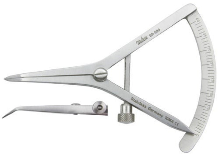 Integra Lifesciences - 68-699 Caliper Miltex® Castroviejo 0 to 40 mm