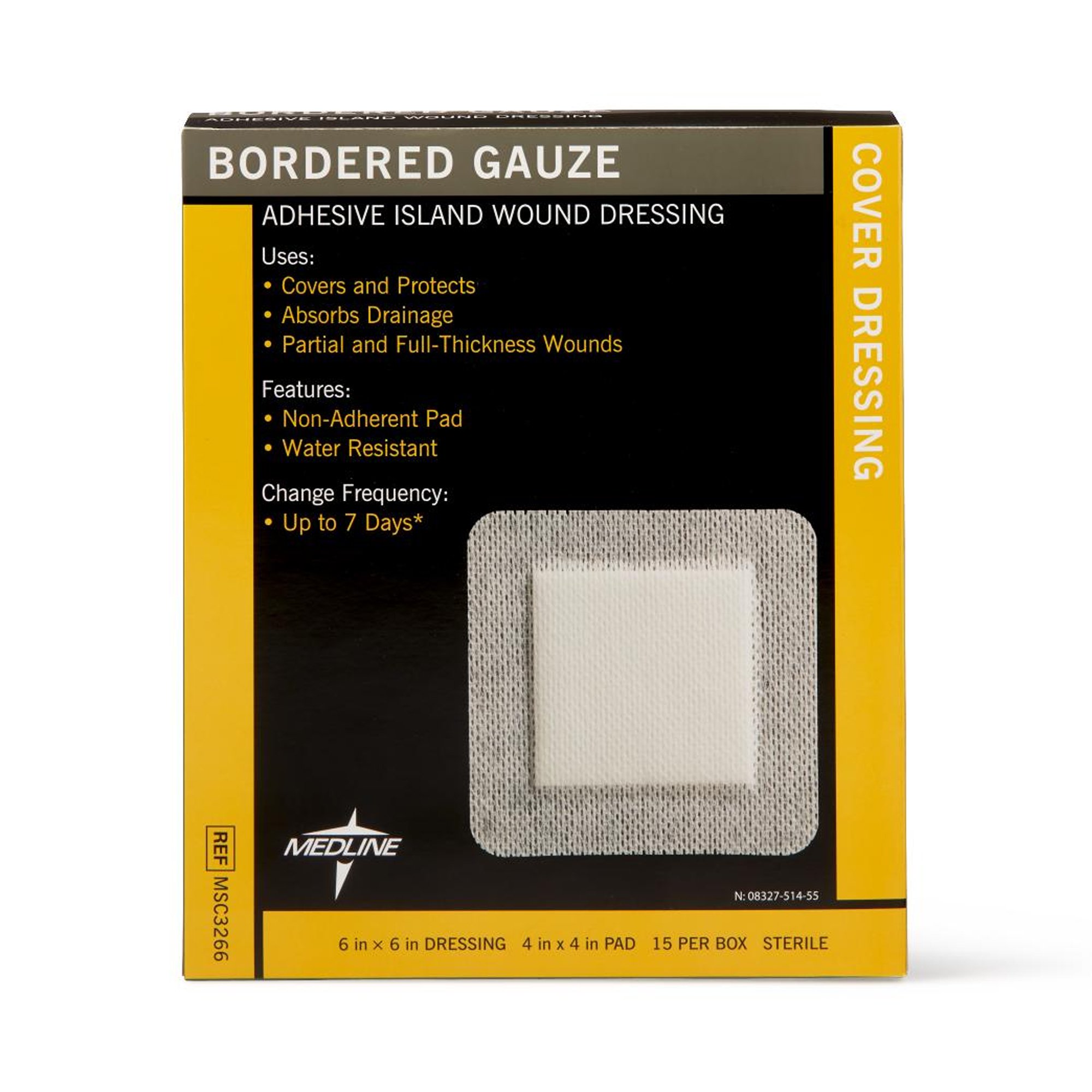 Medline - MSC3266 Medline White Island Dressing