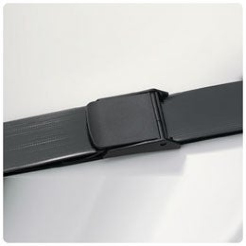 Troy Biologicals - 69-0140 Gait Belt Easi-Care 60 Inch Length Black Vinyl Coated Webbing