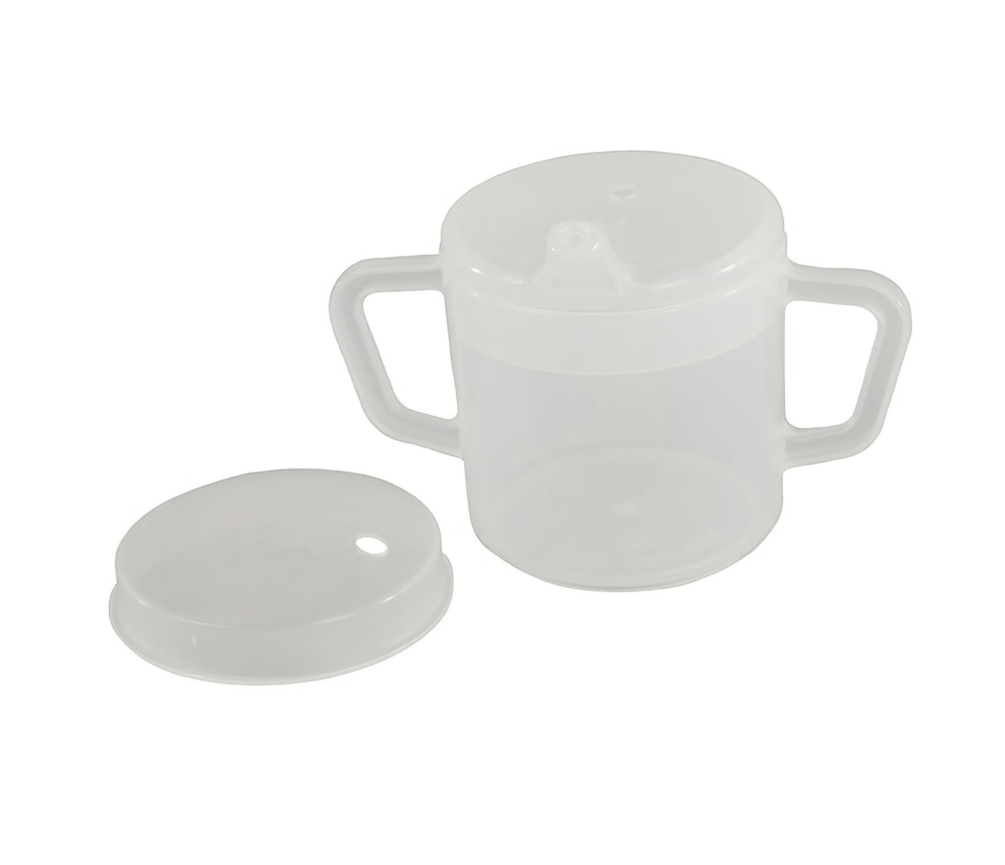 Fabrication Enterprises - 60-1012 Drinking Mug PSC 8 oz. Plastic Translucent Reusable