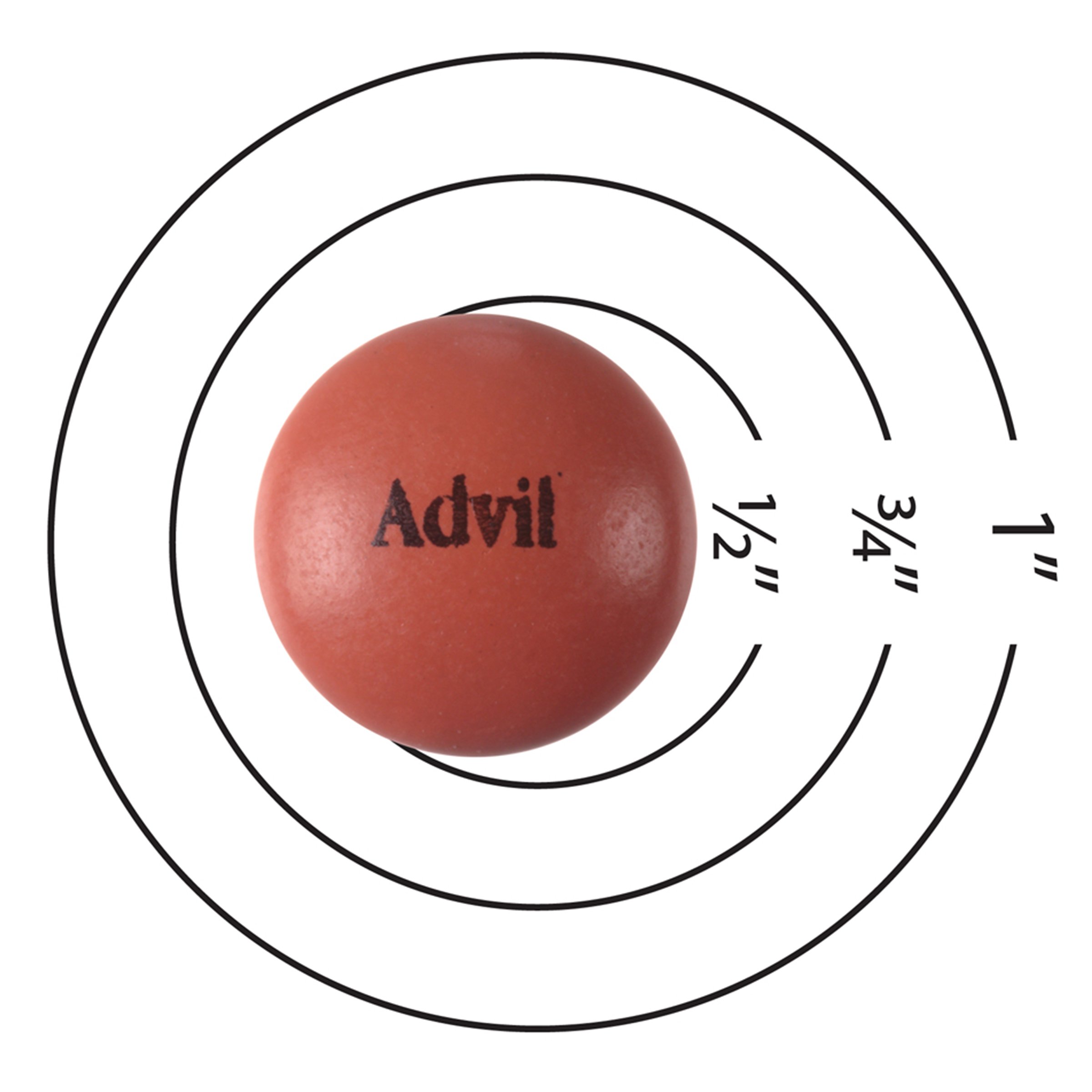 Glaxo Consumer Products 30573015489 - Advil® Ibuprofen Pain Relief Tablet - 100/Box