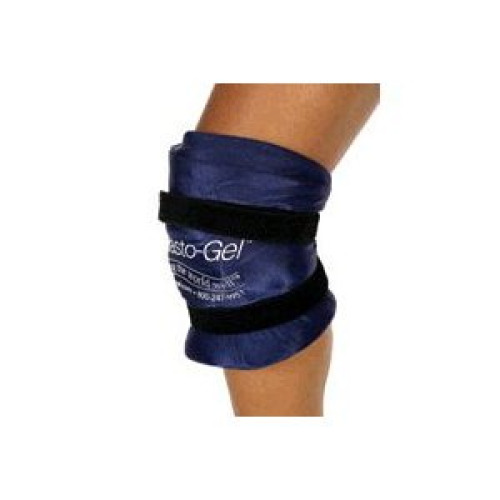 Southwest Technologies - KW6005 Hot / Cold Therapy Wrap with Patella Opening Elasto-Gel™ Knee Large / X-Large 15 to 20 Inch Knee Circumference Spandex / Poly-Cotton / Elasto-Gel™ Reusable