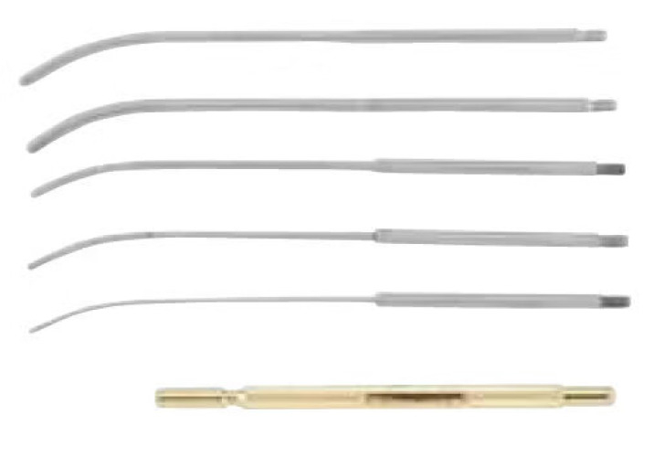 Medgyn Products - 030779 Cervical Dilator Set MedGyn 1 mm, 1.5 mm, 2 mm, 2.5 mm, 3 mm Diameter Stainless Steel NonSterile