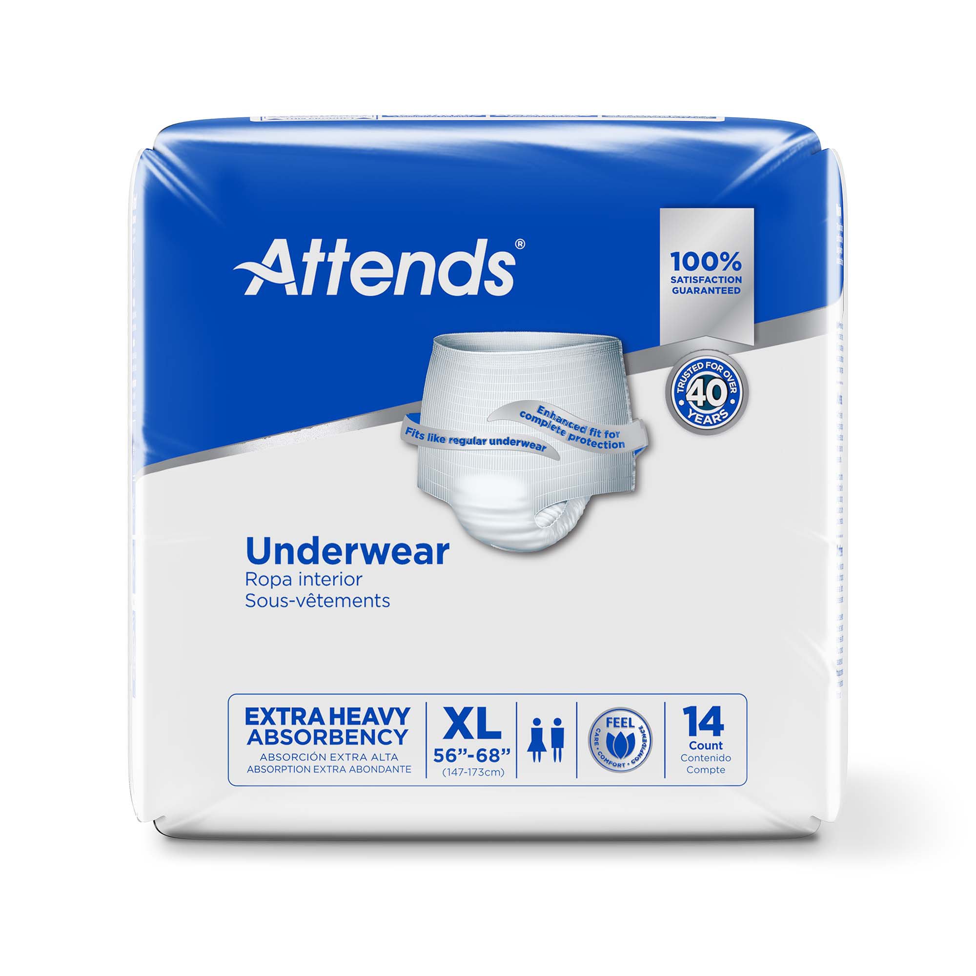 Attends Care Absorbent Underwear APV40 by Attends Healthcare Products
