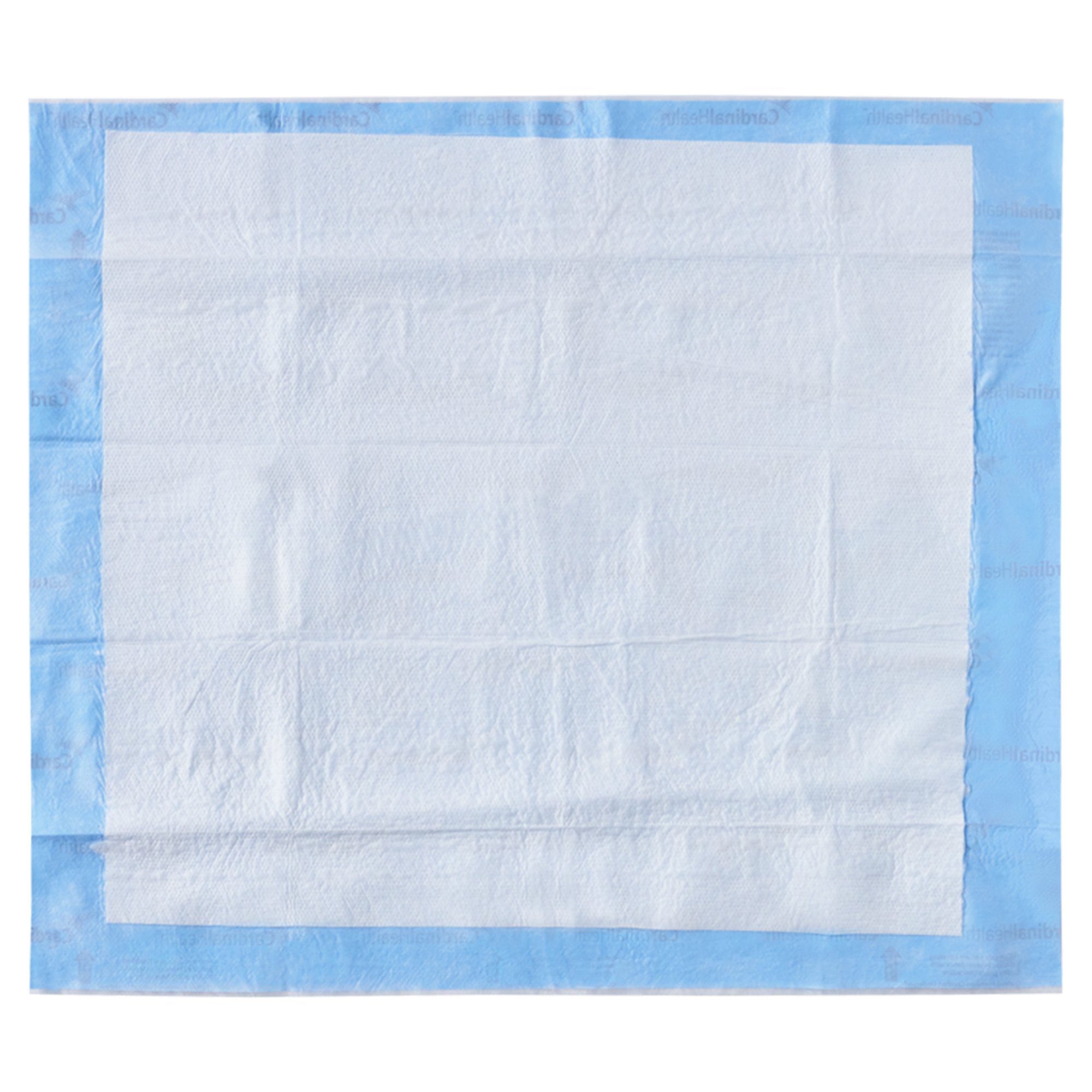 Cardinal P3036C - Wings™ Quilted Premium Comfort Maximum Absorbency Positioning Underpad, 30 x 36" - 10/Bag, 40/Case