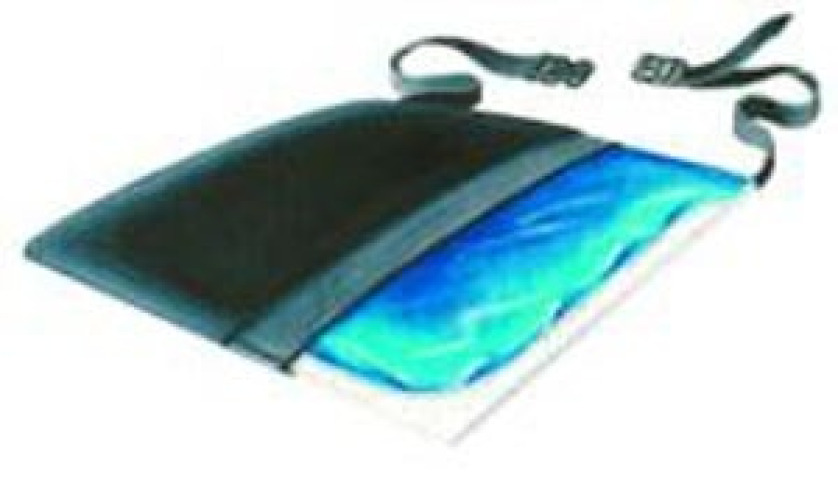 Skil-Care - 914481 Seat Cushion Gel-Foam Ultra-Thin 16 W X 16 L X 1 D Inch Foam / Gel