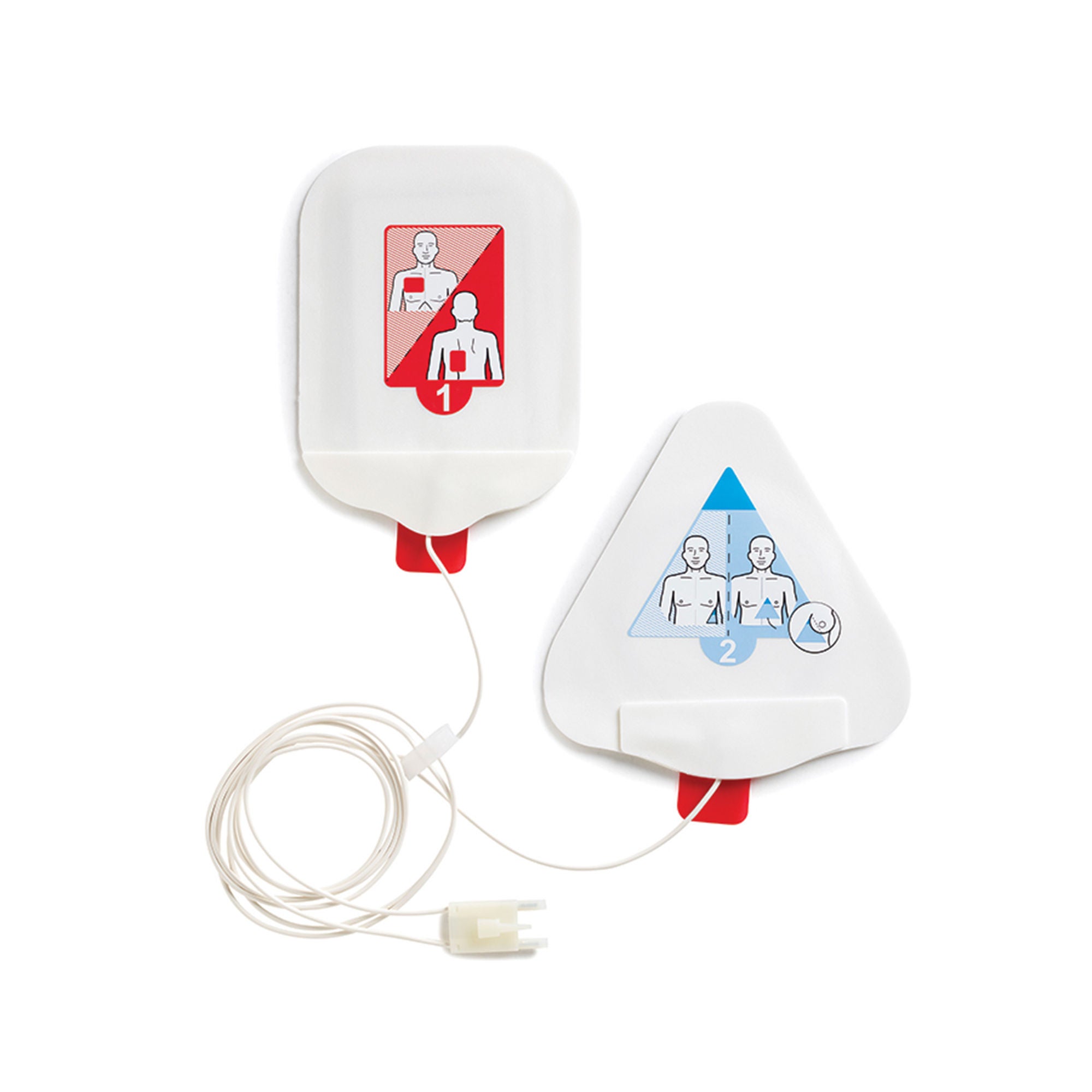 Zoll Medical - 8900-0221-01 Resuscitation Electrode OneStep™ Plug Connector Adult
