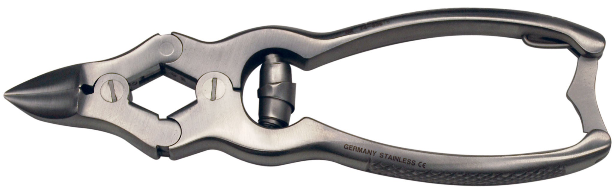 BR Surgical - BR74-33615 Nail Nipper BR Surgical Sharp Concave Jaw 6 Inch Length Stainless Steel
