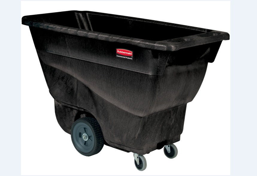 Essendant Co-United Stationers - RCP9T13BLA Tilt Truck Rubbermaid® 2 Wheels / 2 Casters 450 lbs. Weight Capacity Plastic
