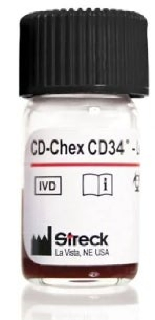 Streck Laboratories - 213337 Flow Cytometry Control CD-Chex CD34® CD34 Level 1 2 X 1 mL