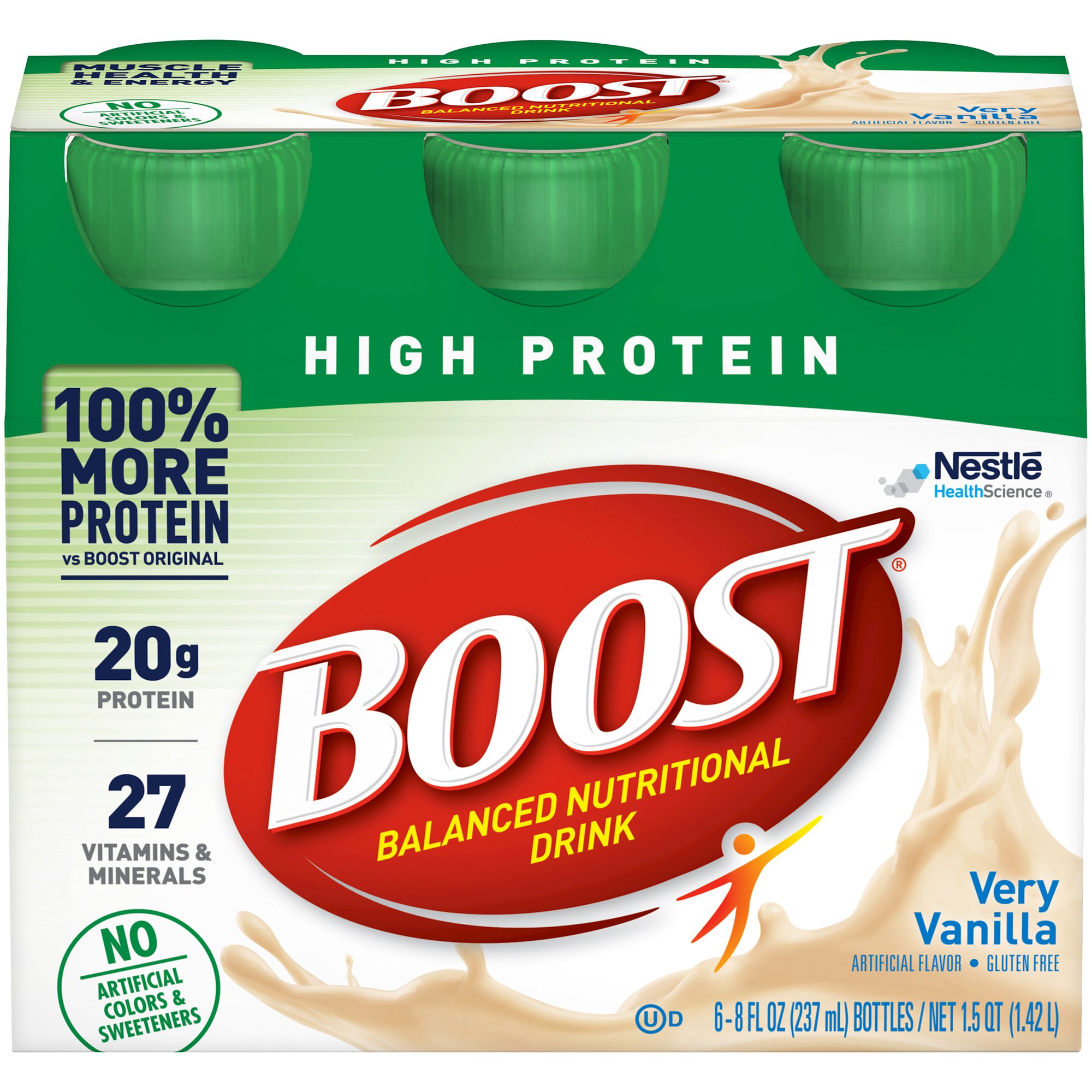 Nestle Healthcare Nutrition - 00041679941362 Boost® High Protein Vanilla Complete Nutritional Drink