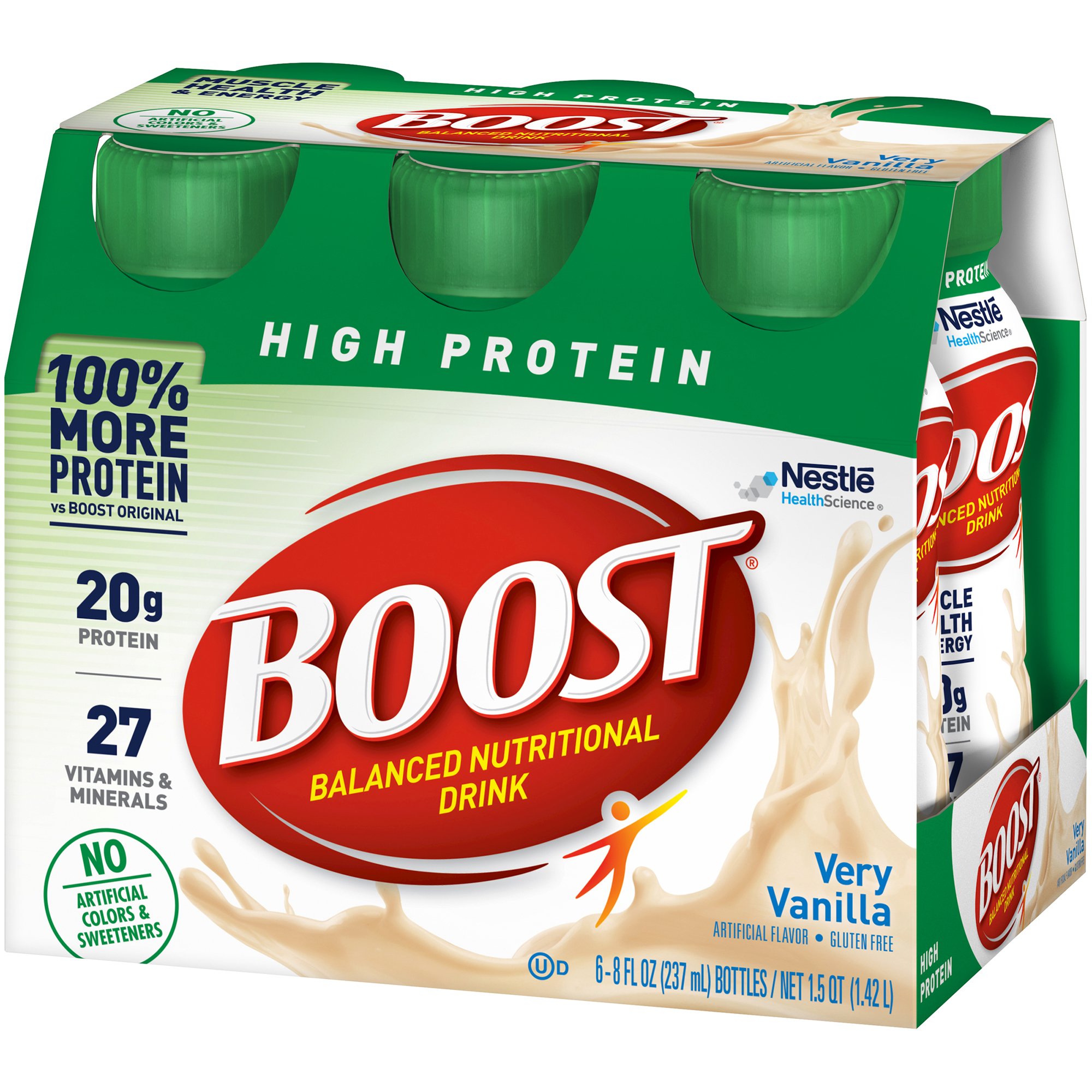 Nestle Healthcare Nutrition - 00041679941362 Boost® High Protein Vanilla Complete Nutritional Drink
