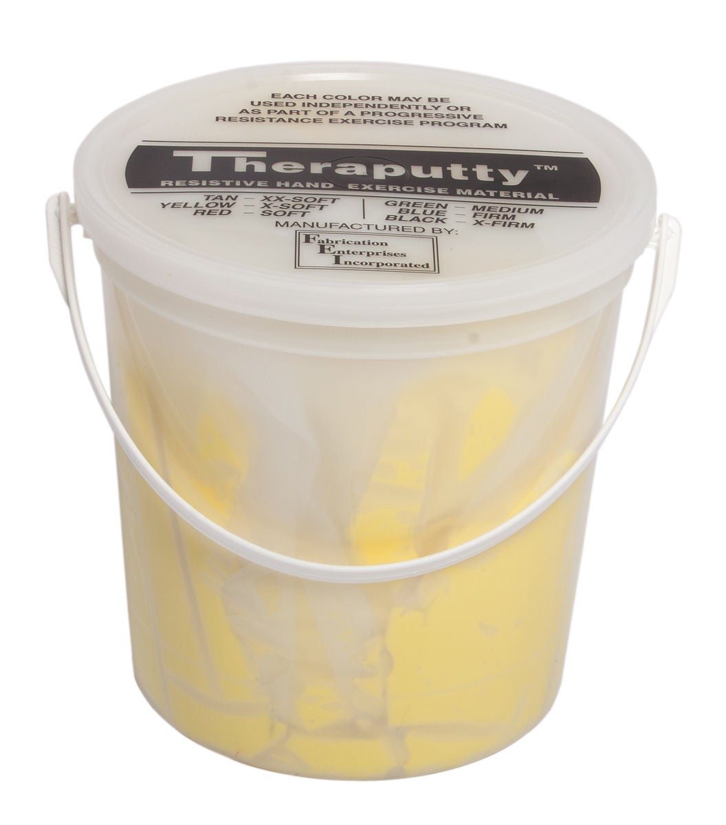 Fabrication Enterprises - 10-2651 Therapy Putty CanDo® Antimicrobial TheraPutty® X-Soft 5 lbs.