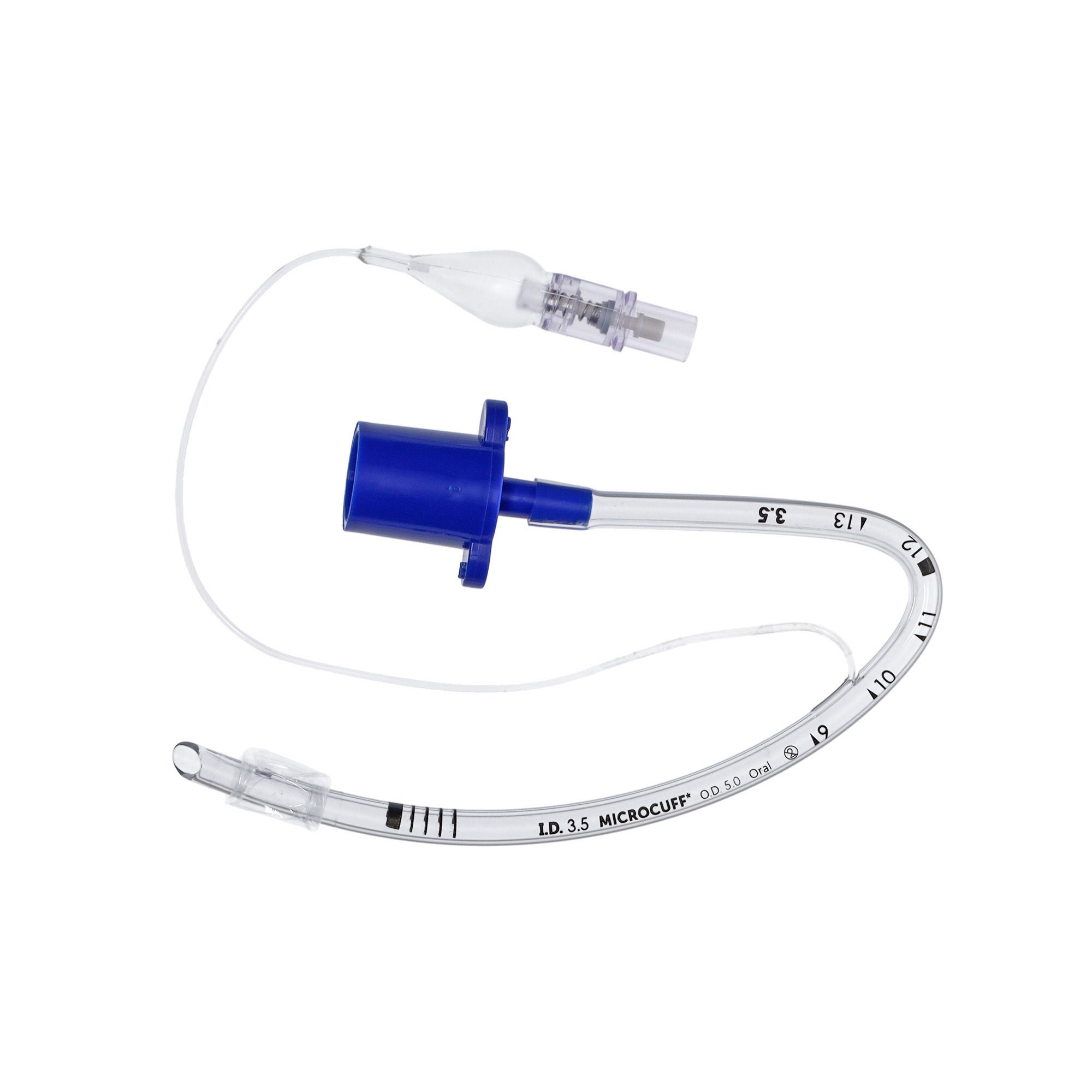 Sun Med - 35162 Cuffed Endotracheal Tube Microcuff® Curved 3.5 mm ID Pediatric