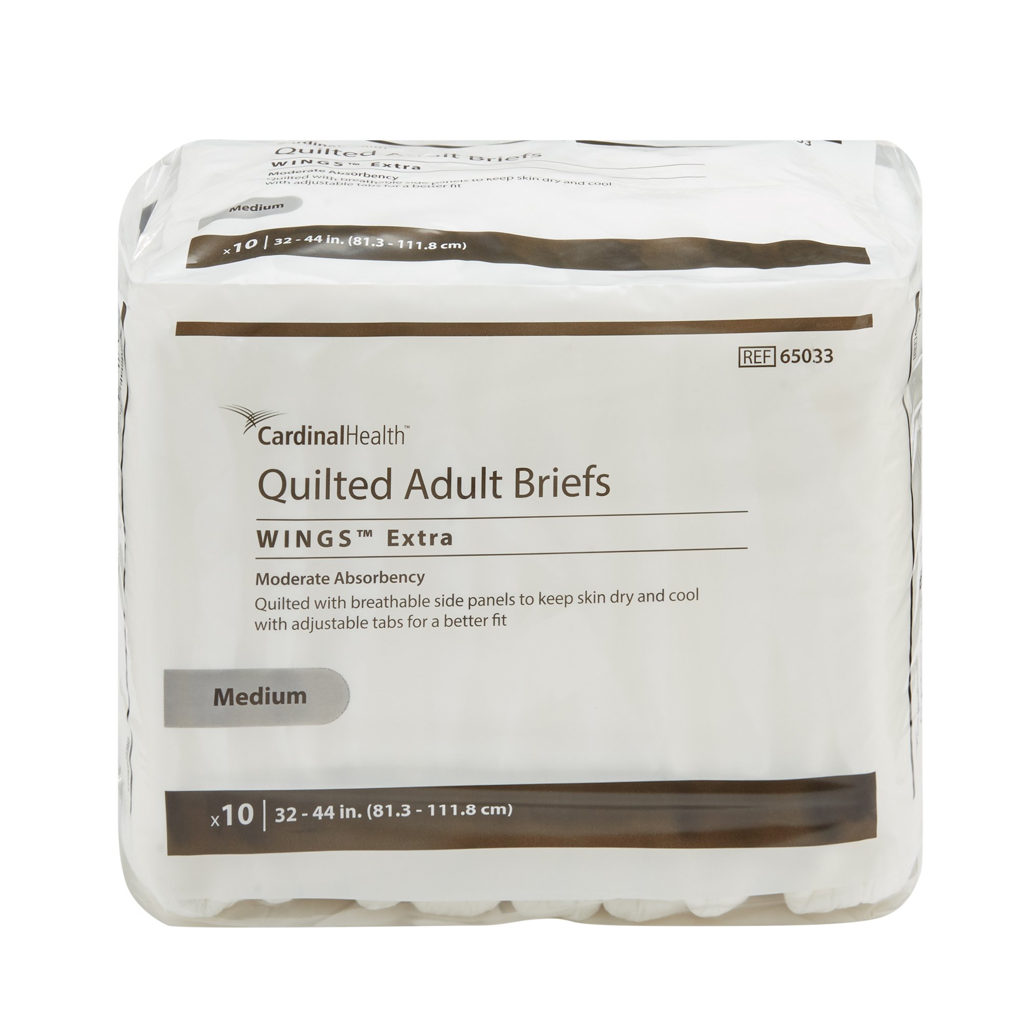 Cardinal - 65033 Simplicity Unisex Adult Incontinence Briefs
