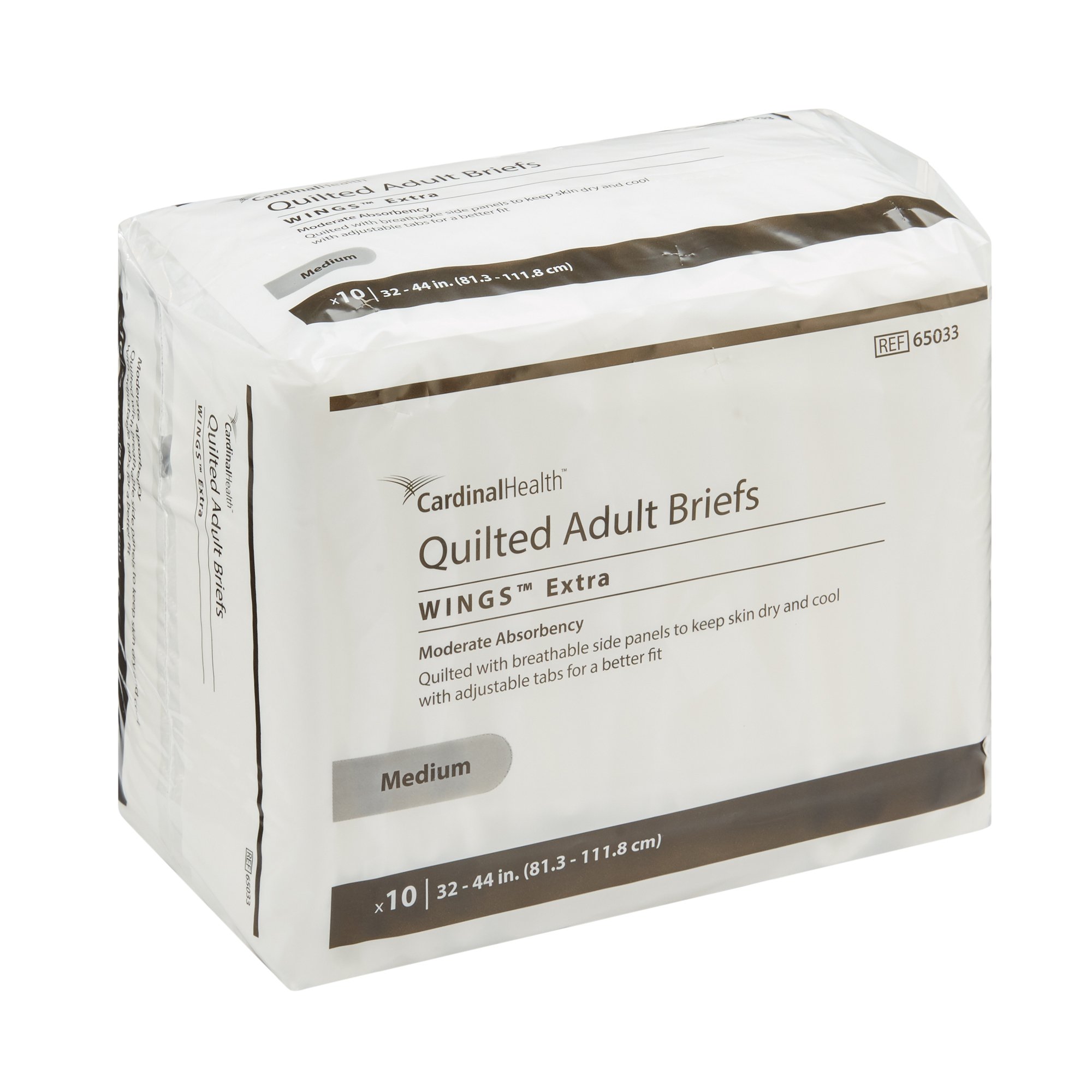 Cardinal - 65033 Simplicity Unisex Adult Incontinence Briefs