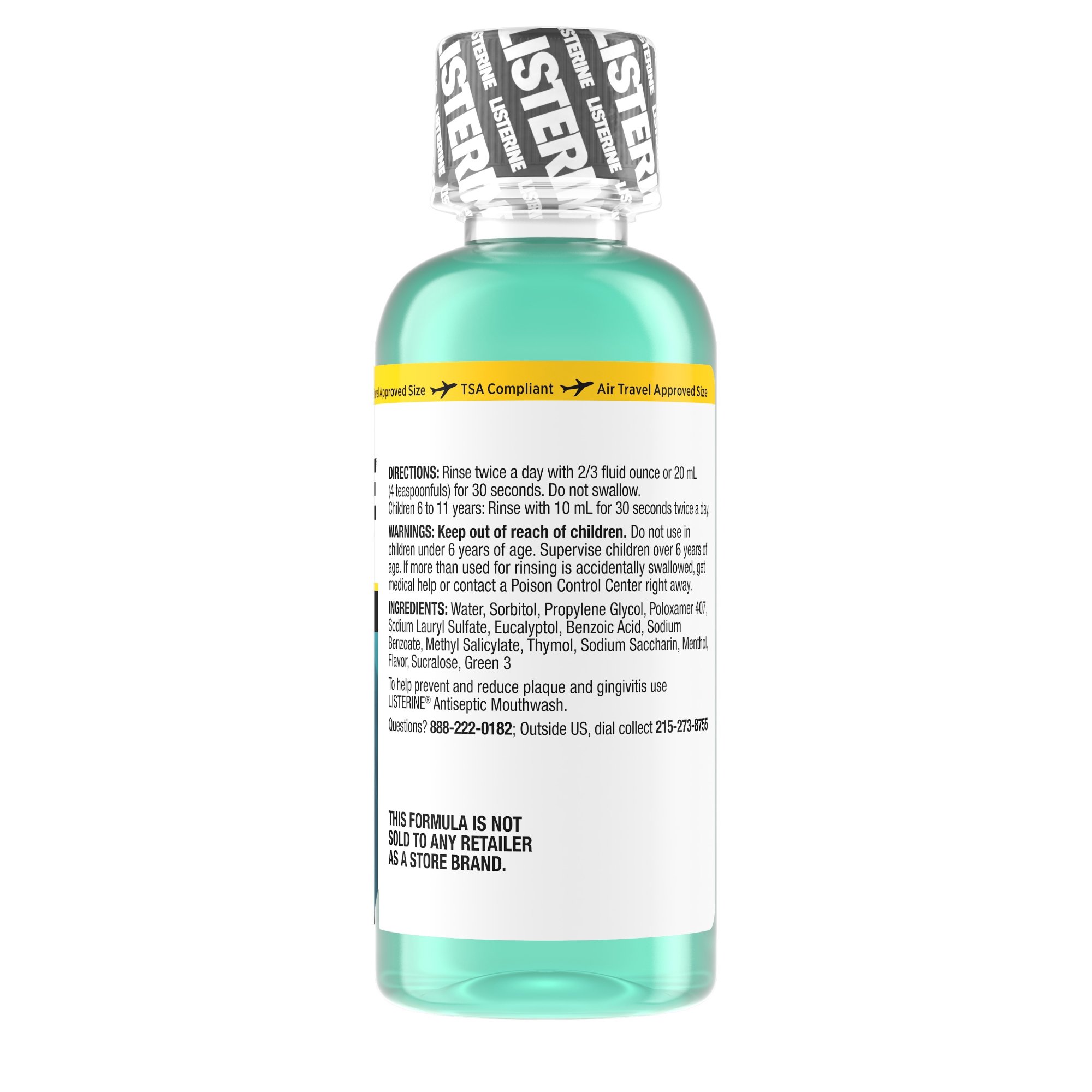 Kenvue Brands LLC - 524283000 Listerine® Zero® Clean Mint Mouthwash