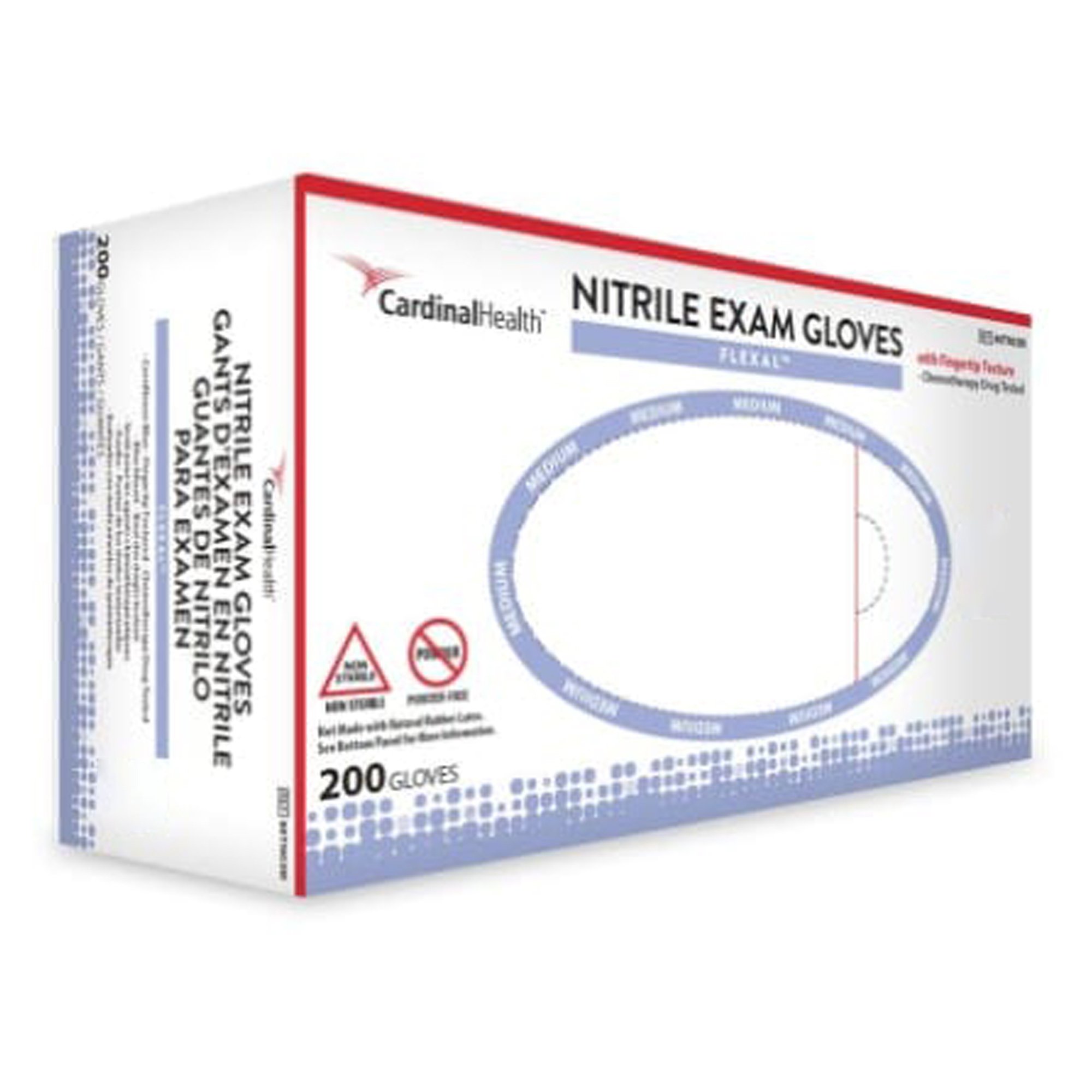Cardinal - 88TN02S Flexal™ Nitrile Exam Glove