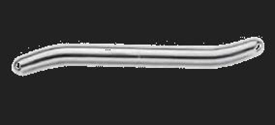 Medgyn Products - 030874 Cervical Dilator 57 to 59 Fr. Pratt German Stainless Steel