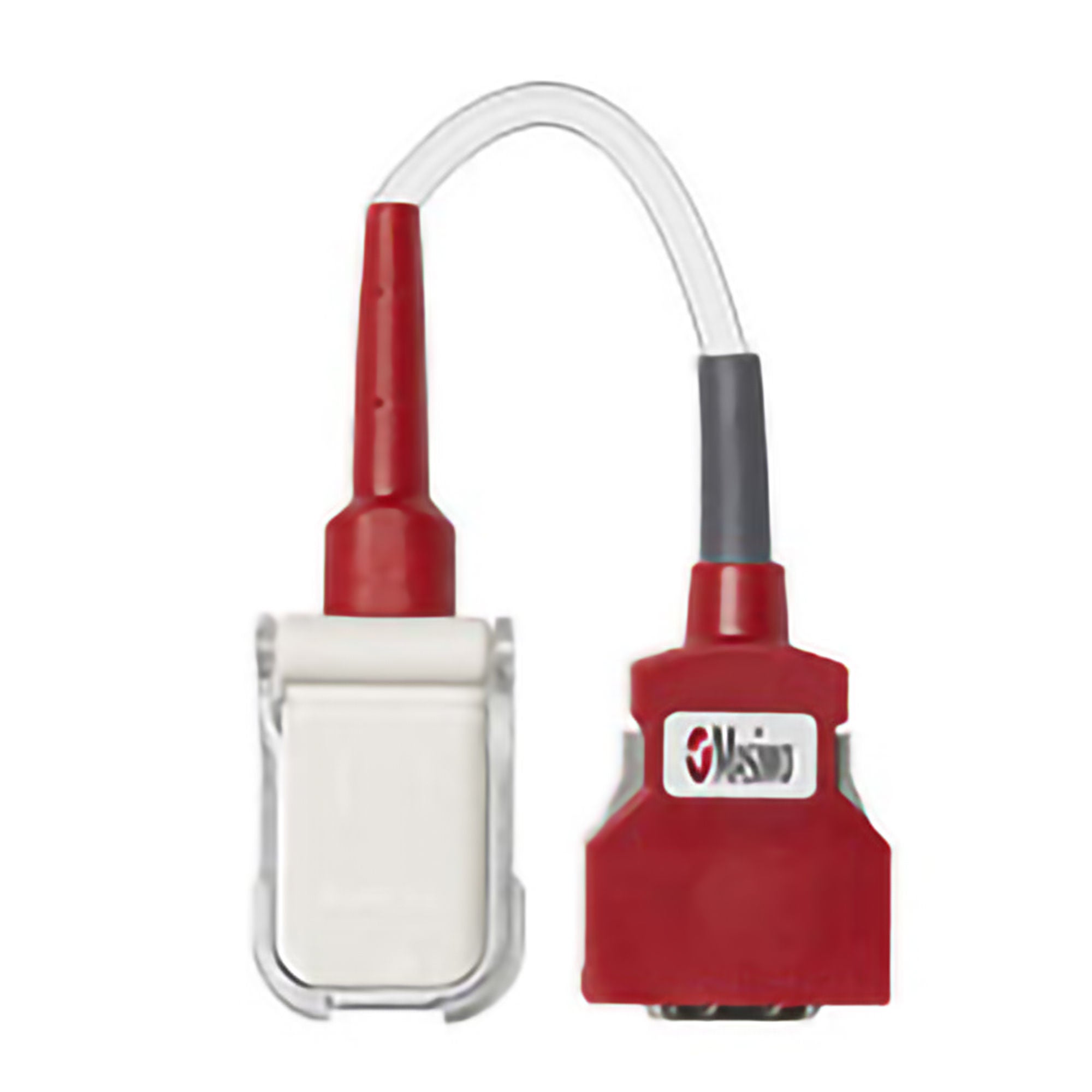 Masimo Corp - 2365 SpO2 Patient Cable LNCS® Series 1 Foot, Red, 20-Pin For Rainbow Set™ Device