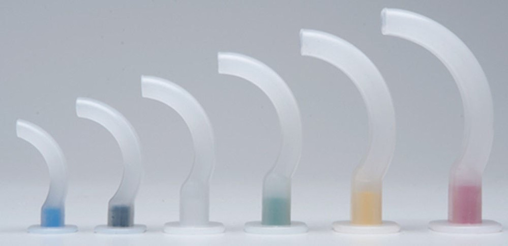McKesson Brand - 82114 Oropharyngeal Airway Set McKesson Assorted Colors Assorted Lengths ISO 0 - 5 NonSterile Adult / Pediatric / Infant / Neonate