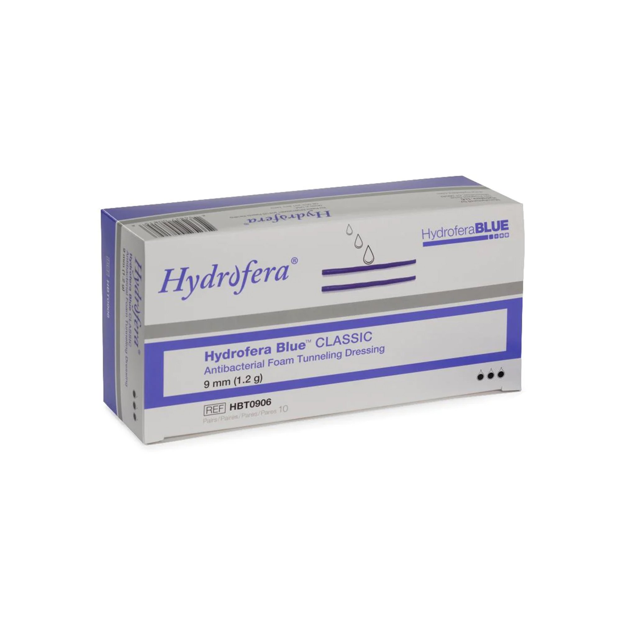 BSN Medical - HBT0906 Hydrofera Blue™ Classic Antibacterial Foam Tunnelling Dressing