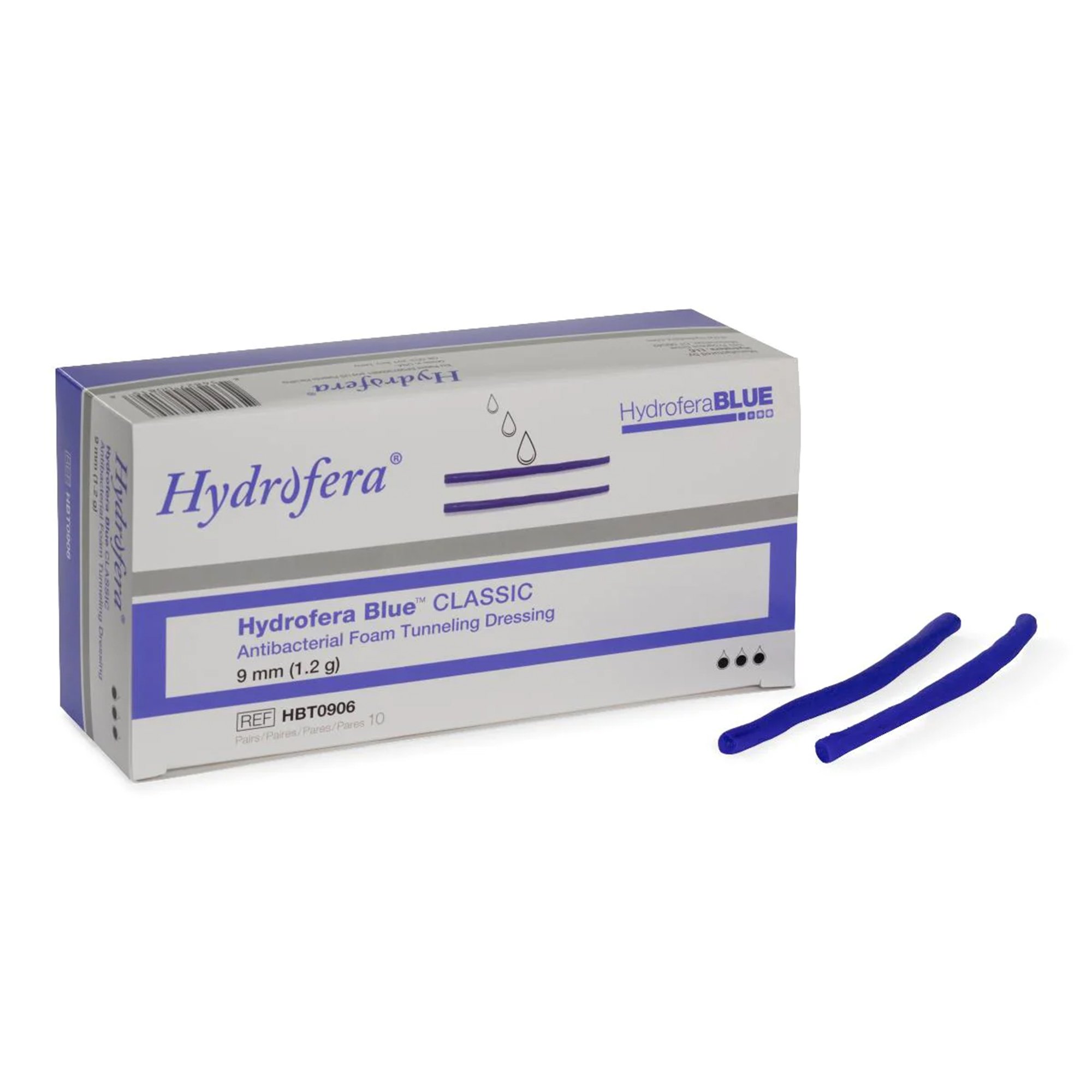 BSN Medical - HBT0906 Hydrofera Blue™ Classic Antibacterial Foam Tunnelling Dressing