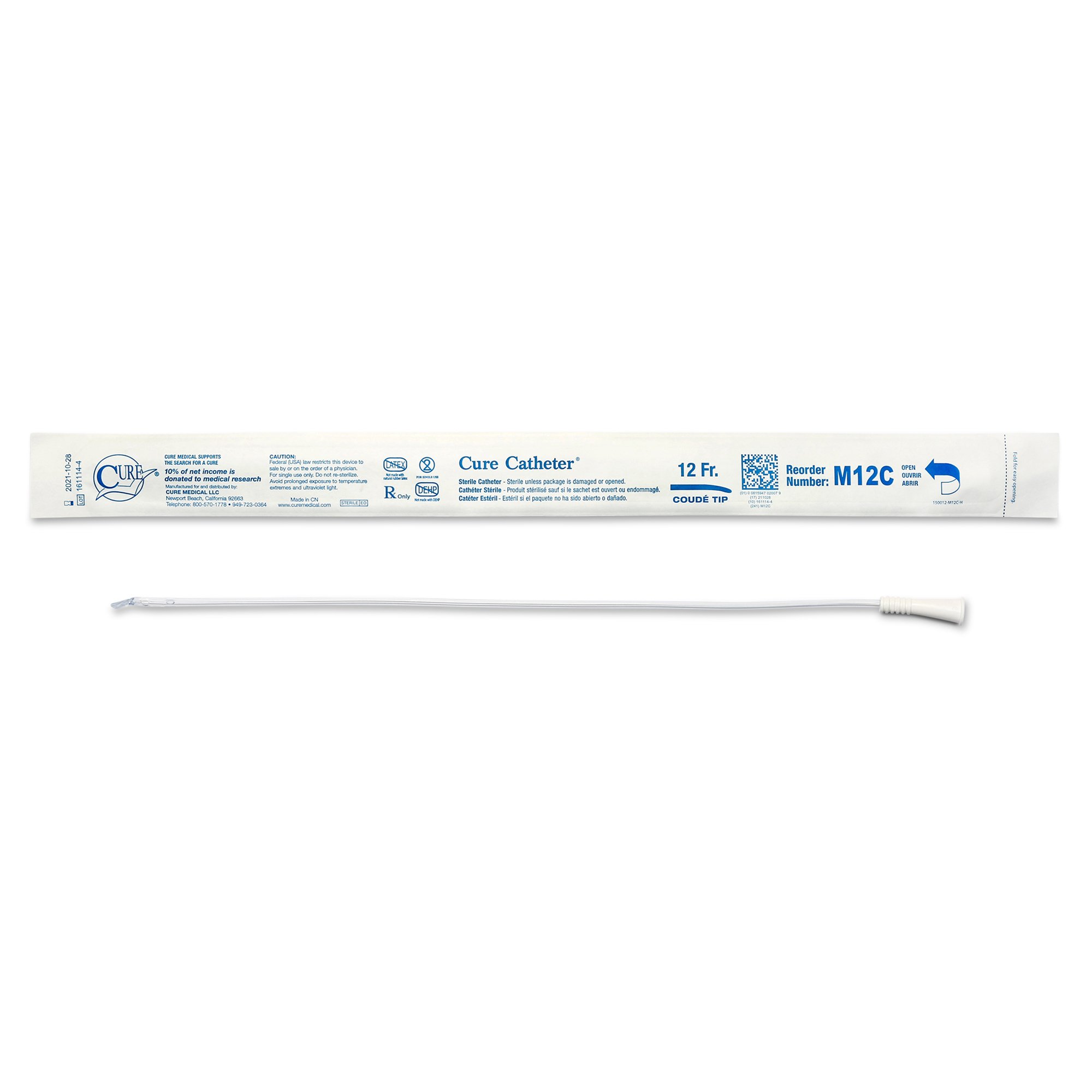 ConvaTec - M12C Cure Catheter™ Urethral Catheter