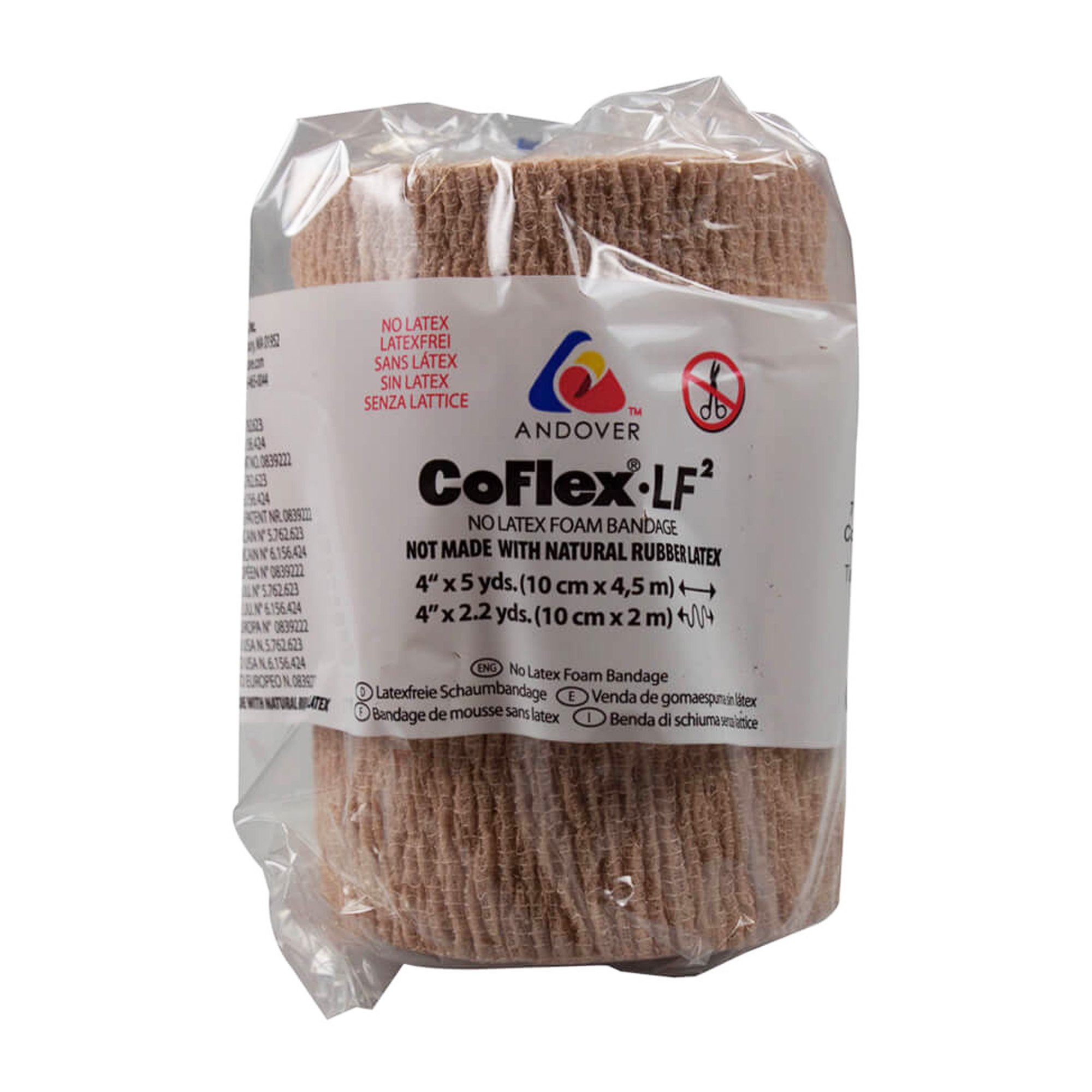 Andover Healthcare Inc - 9400TN-018 CoFlex®·LF2 Self-adherent Closure Cohesive Bandage