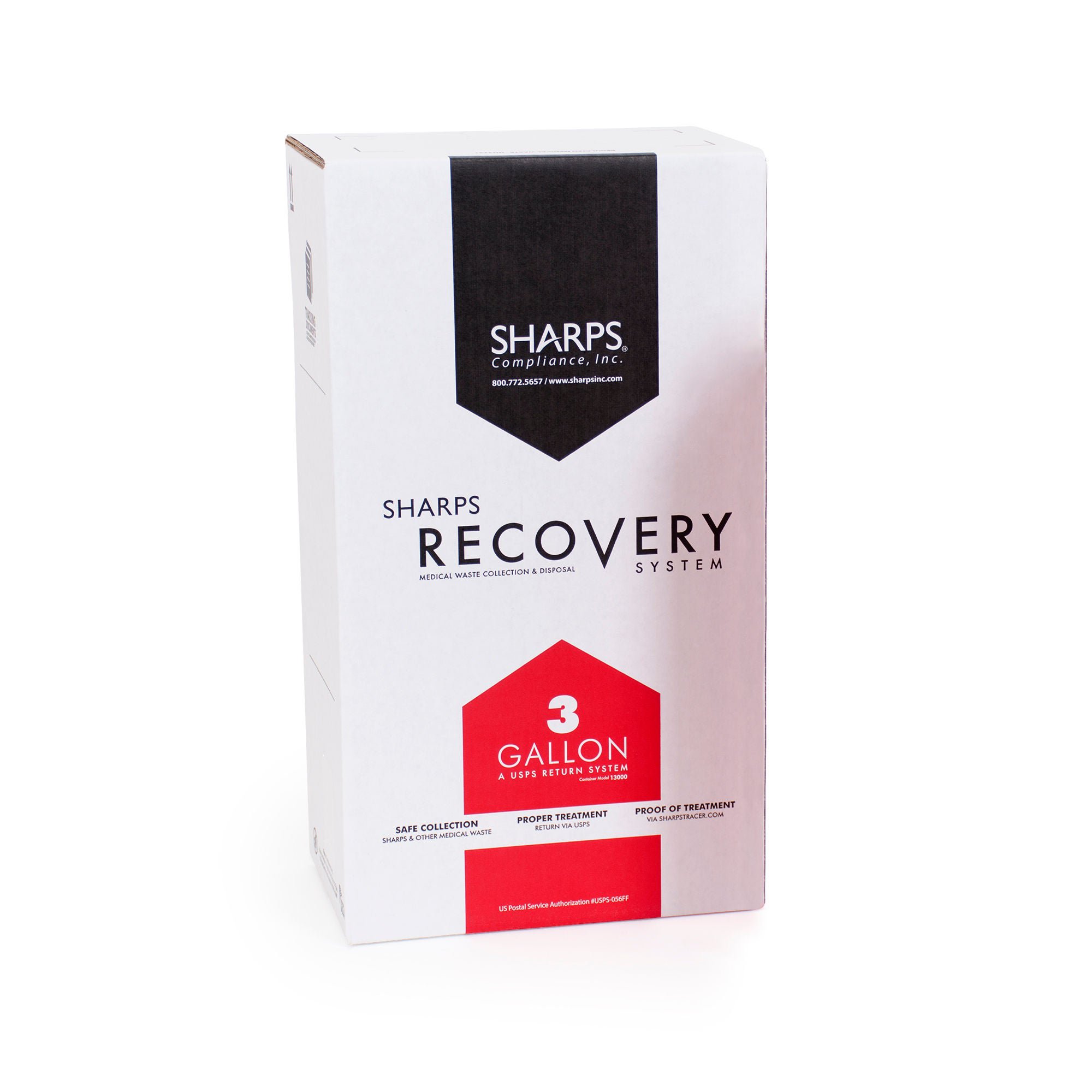 Sharps Compliance - 130001 Sharps Recovery System™ Mailback Replacement Container