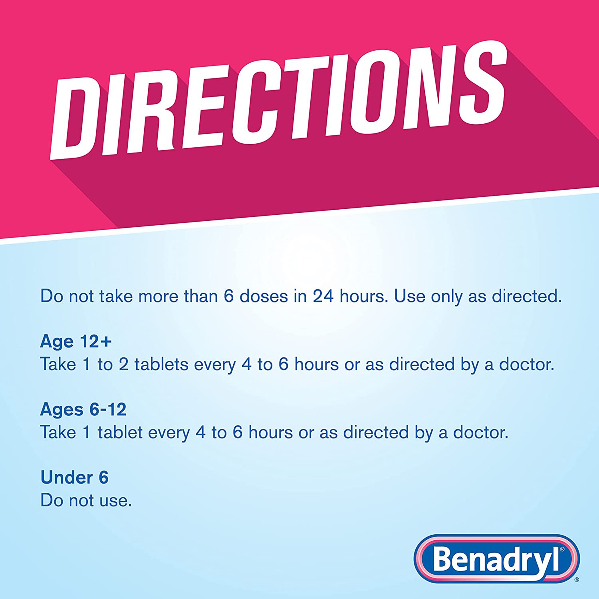 Kenvue Brands LLC - 531703100 Benadryl® Allergy Ultratabs