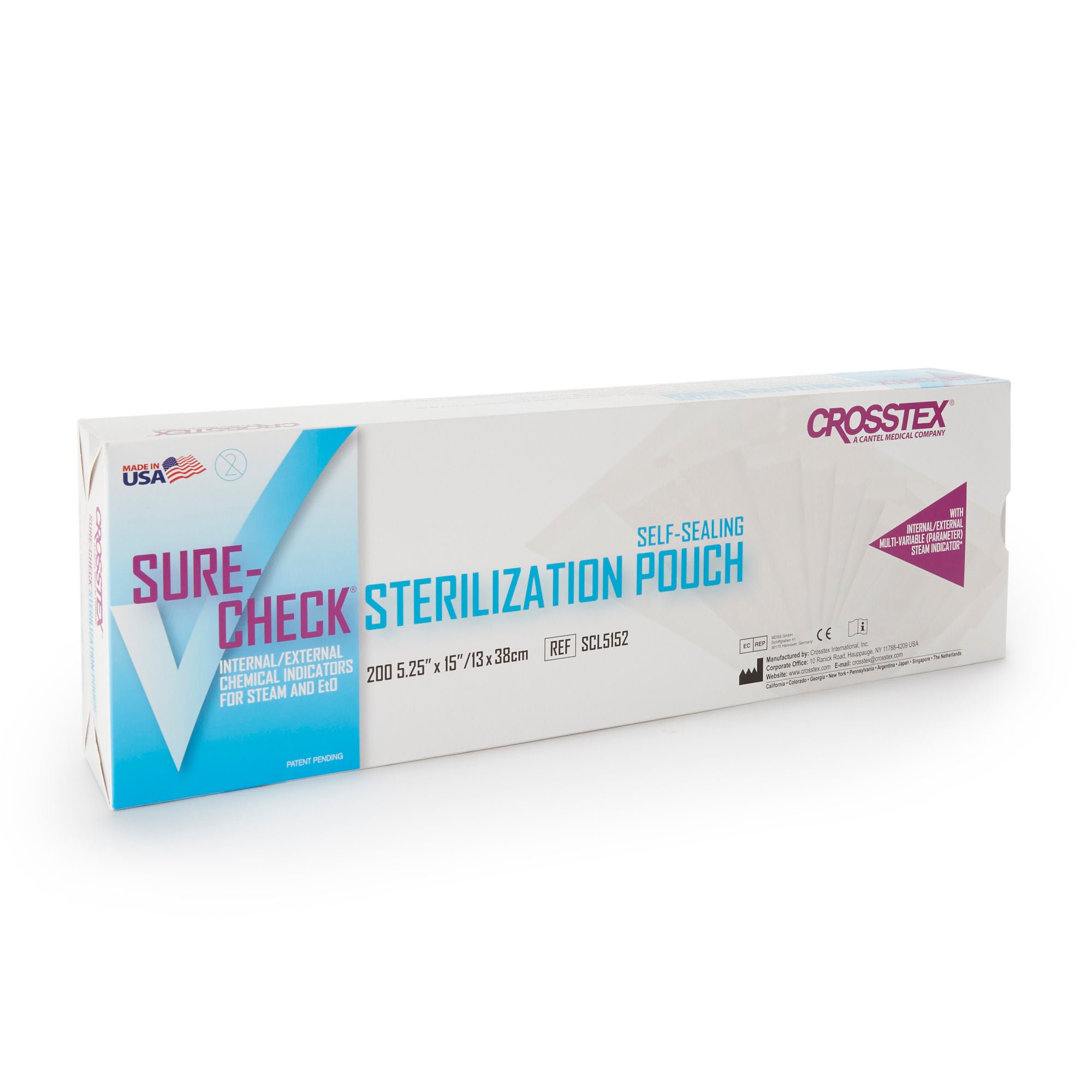 SPS Medical Supply - SCL5152 Sure-Check® Sterilization Pouch