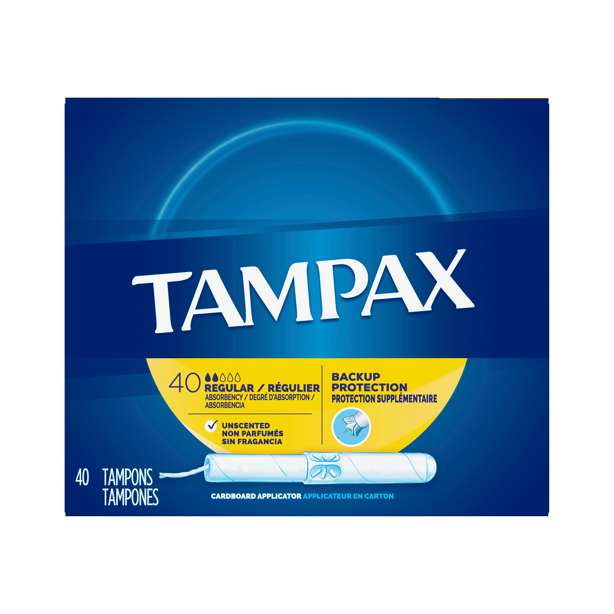Procter & Gamble - 07301022110 Tampax® Tampons Regular Absorbency Unscented