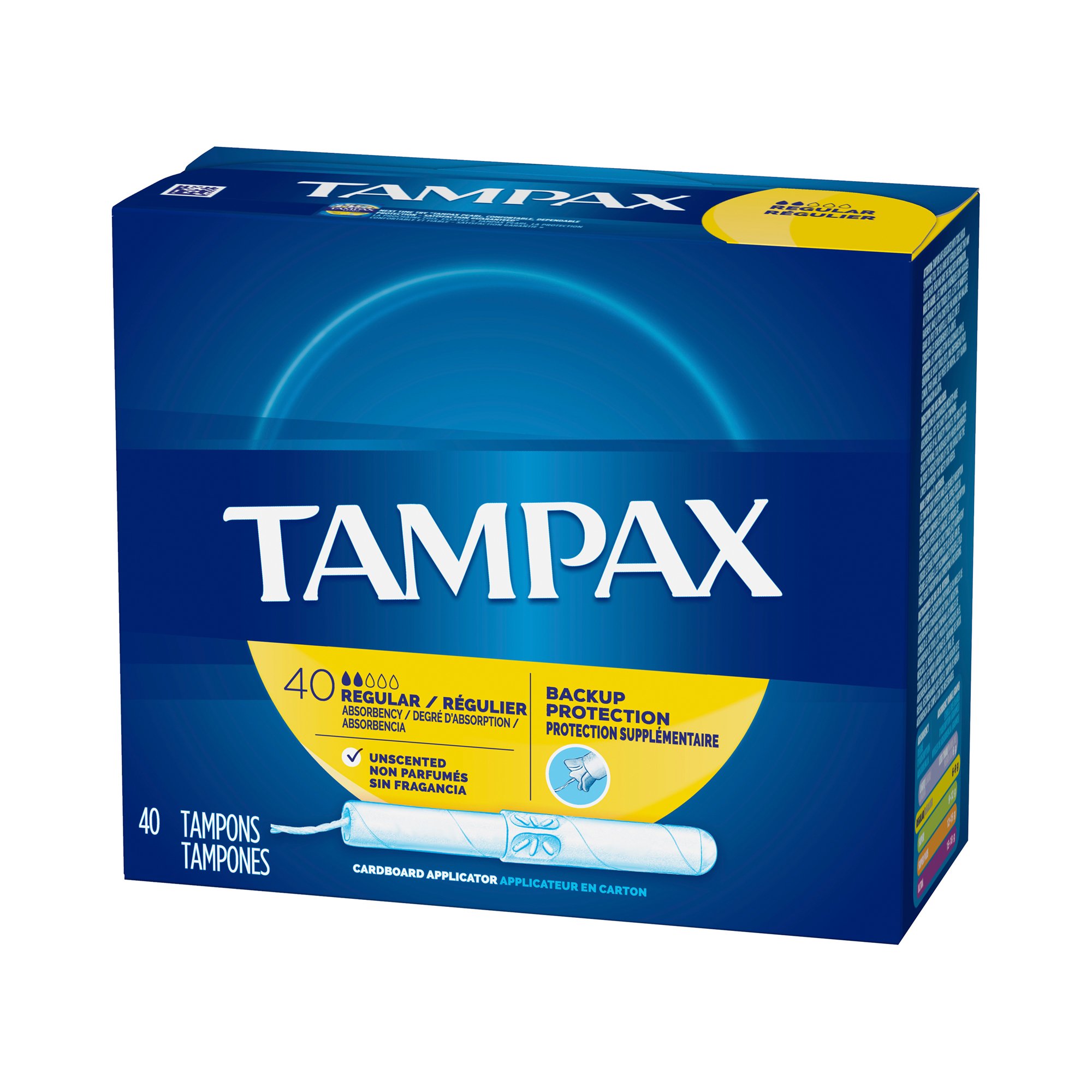 Procter & Gamble - 07301022110 Tampax® Tampons Regular Absorbency Unscented