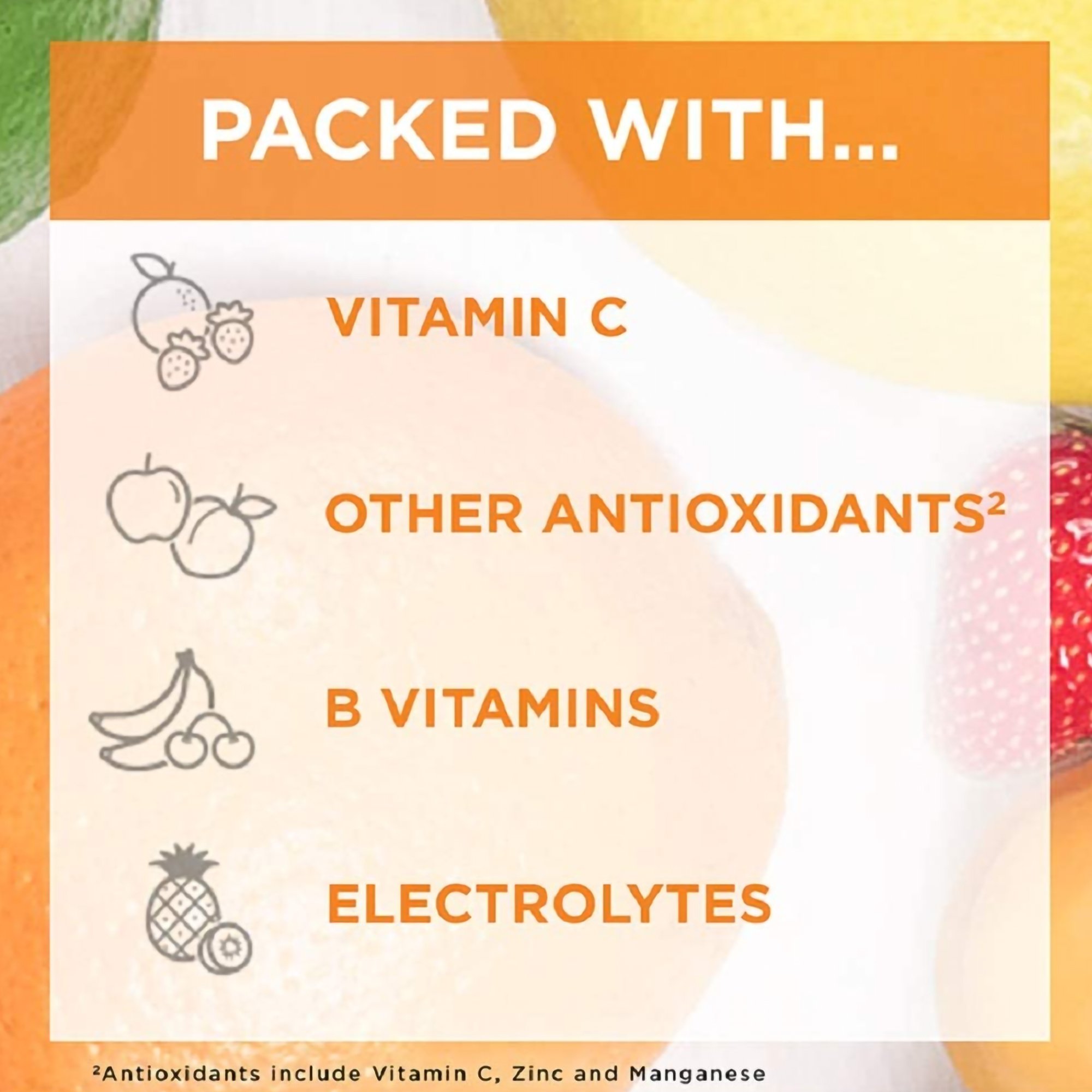 Glaxo Consumer Products - 07631430202 Emergen-C® Vitamin C Daily Immune Support Drink Mix