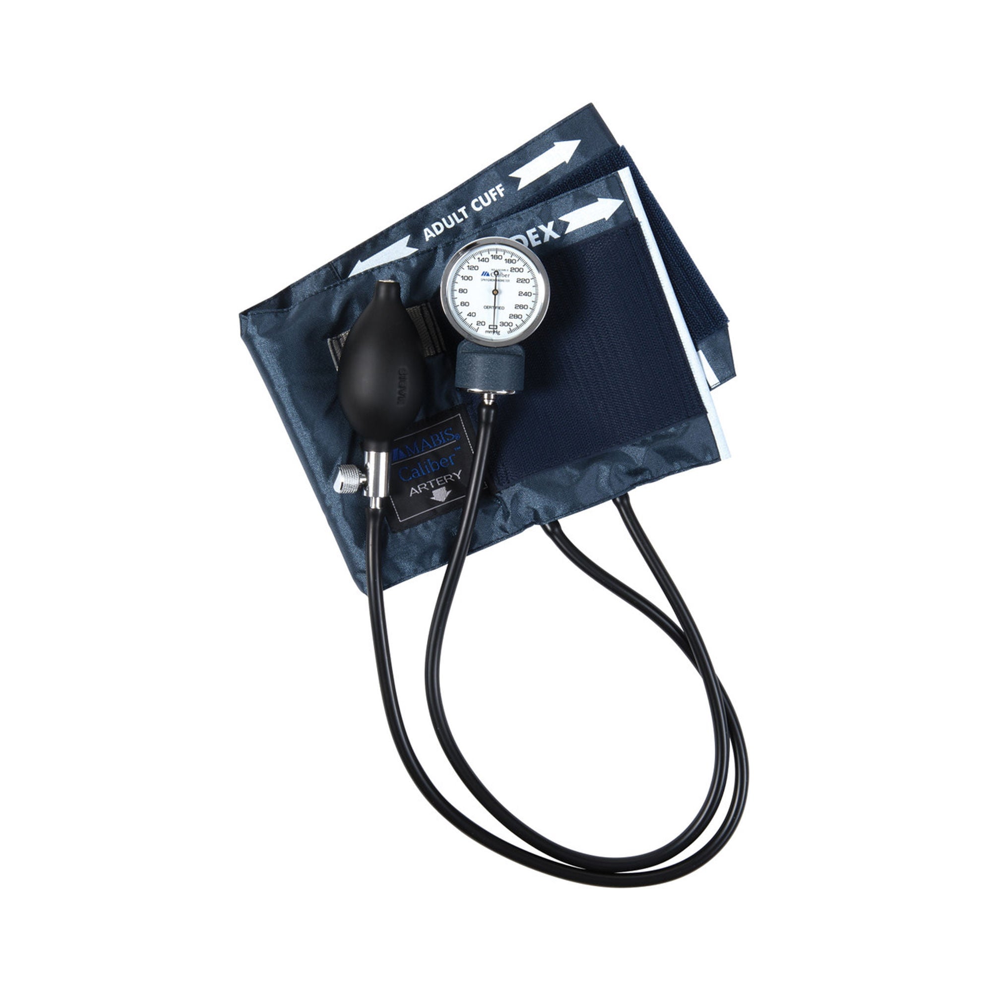 Mabis Healthcare - 01-133-011 Aneroid Sphygmomanometer Unit MABIS®Caliber™ Adult Cuff Arm Nylon Cuff 28 - 42 cm Pocket Aneroid